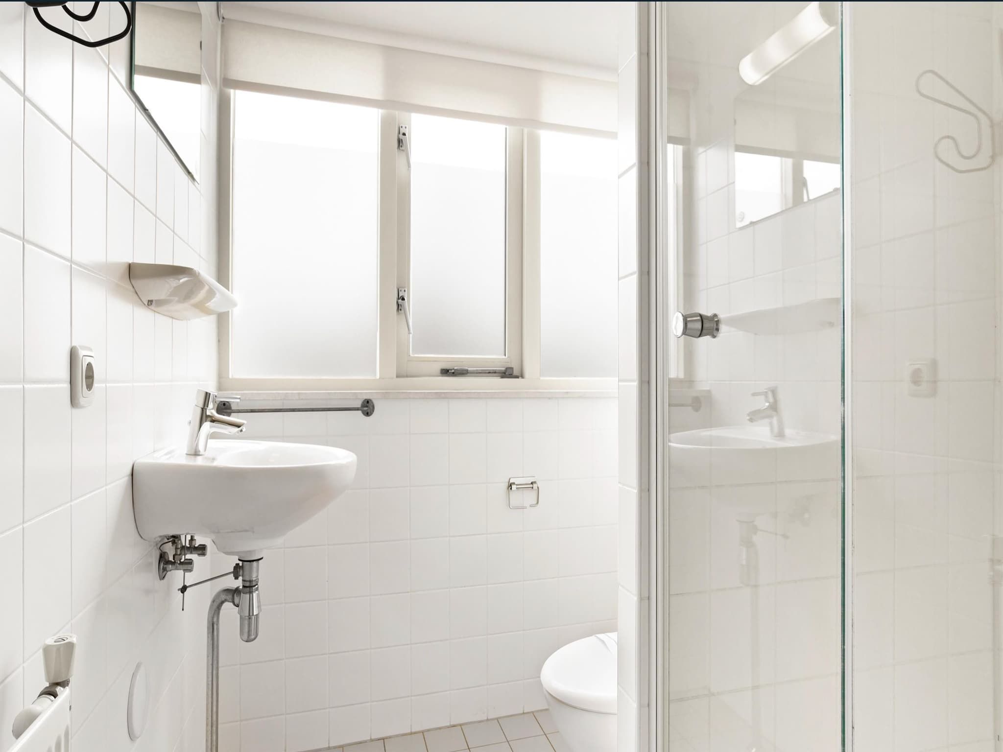 De badkamer van Standaard 213 in Simonshaven