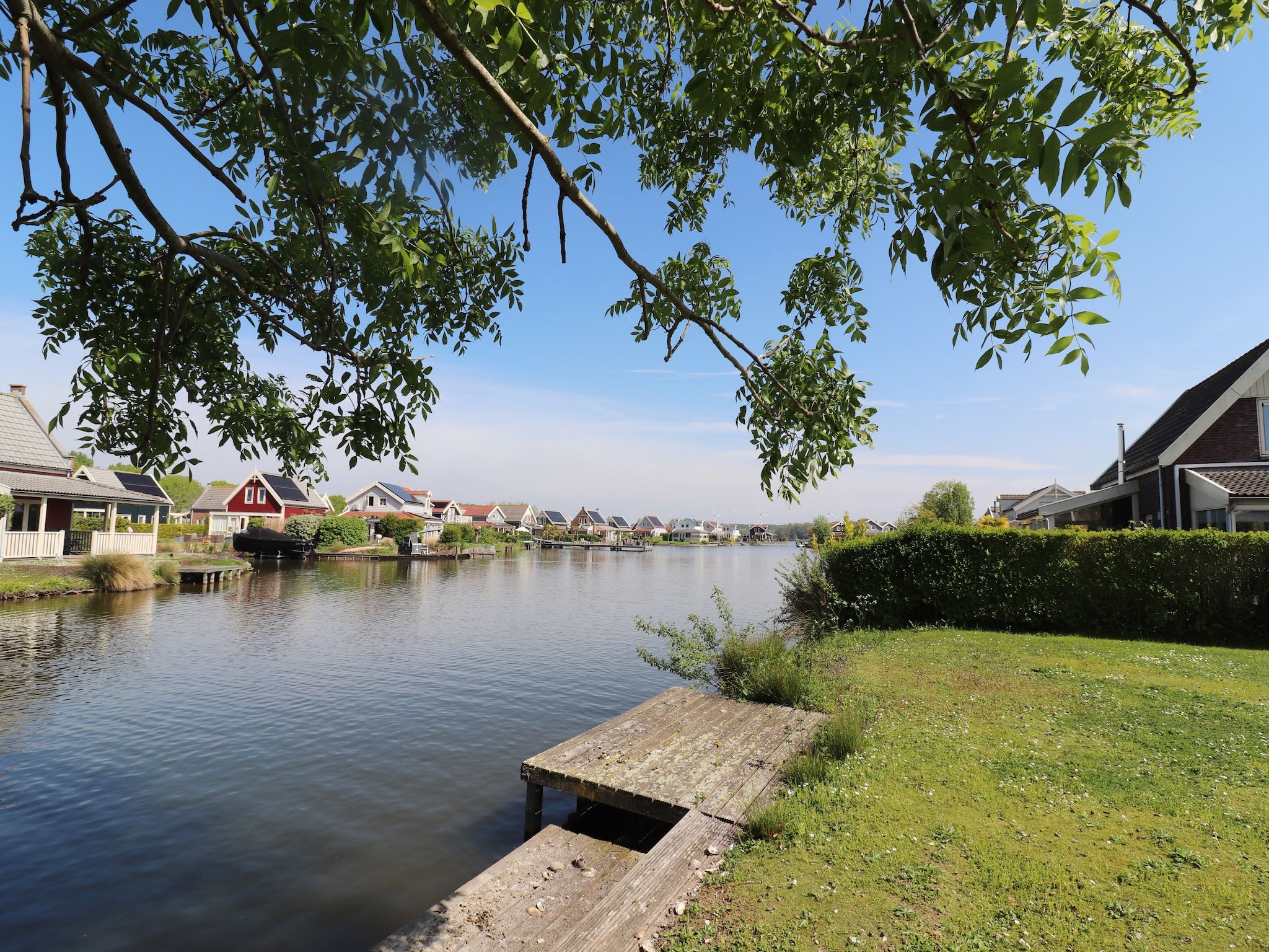 De tuin van Standaard 213 in Simonshaven