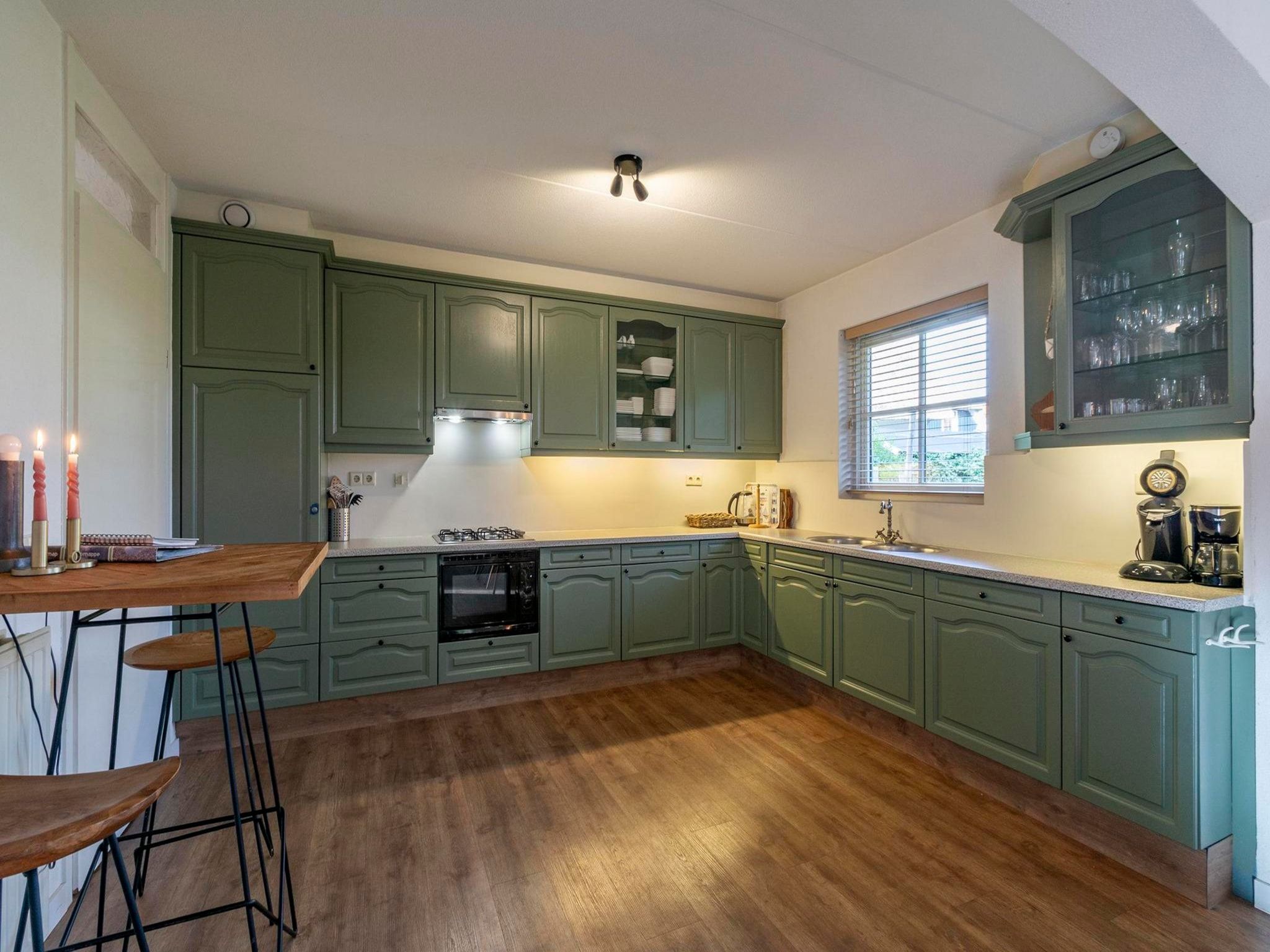 De keuken van buitenplaats 134 in Callantsoog