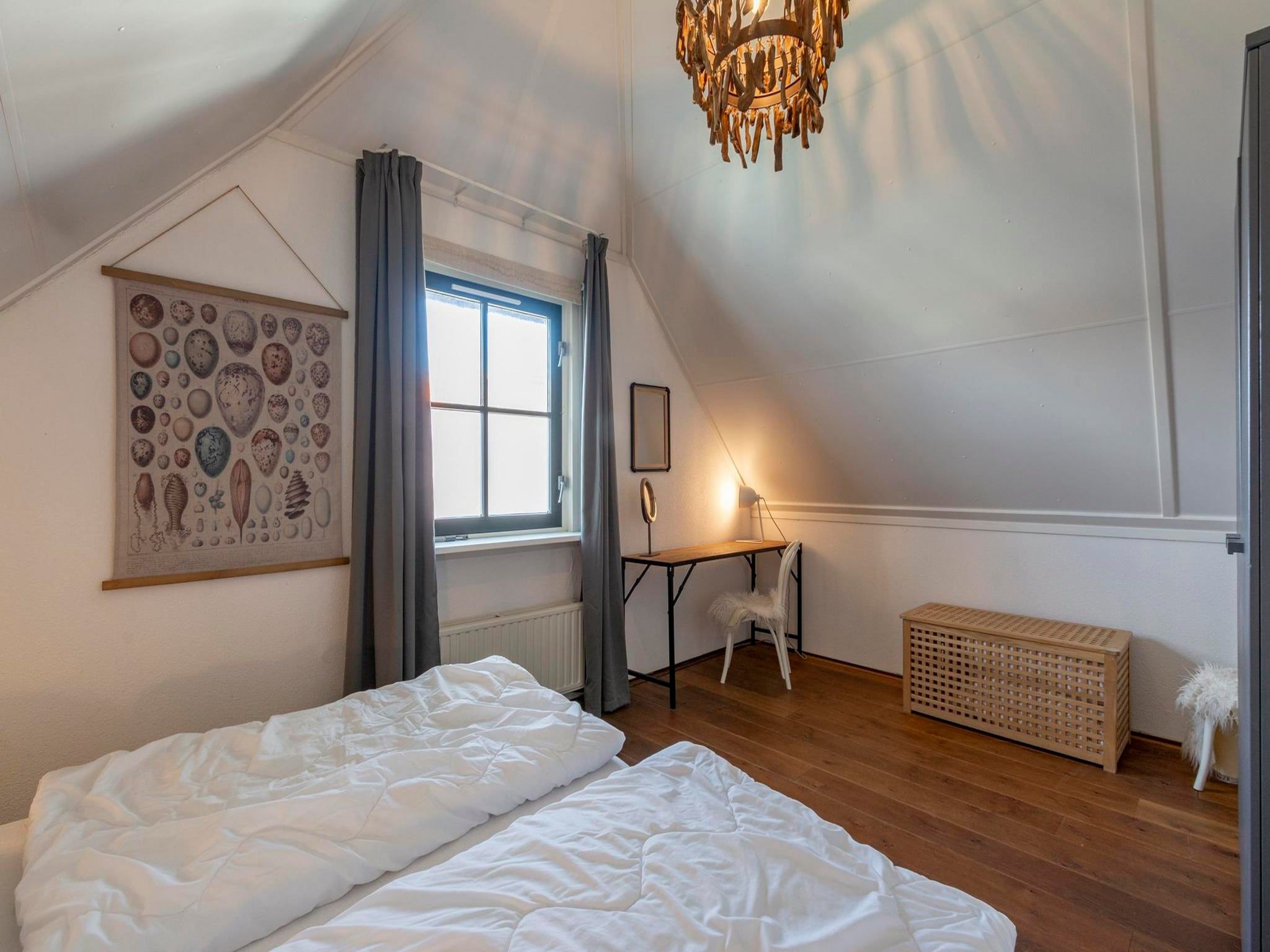 Een slaapkamer van buitenplaats 134 in Callantsoog