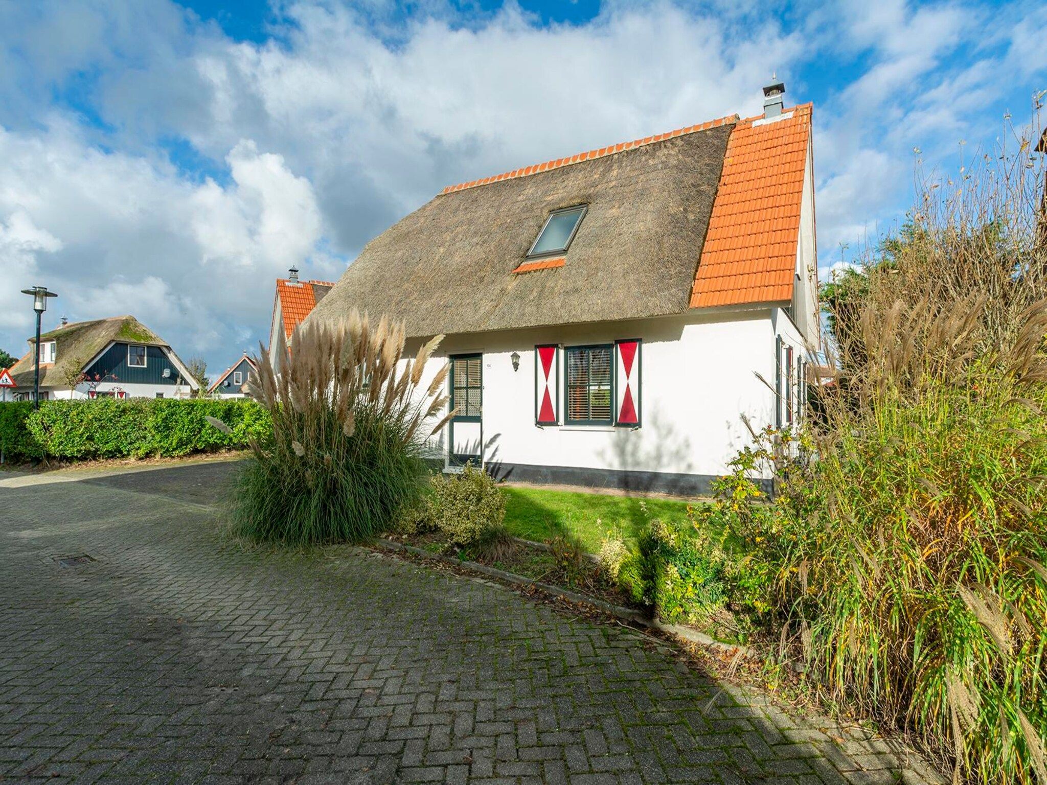 De buitenkant van buitenplaats 134 in Callantsoog