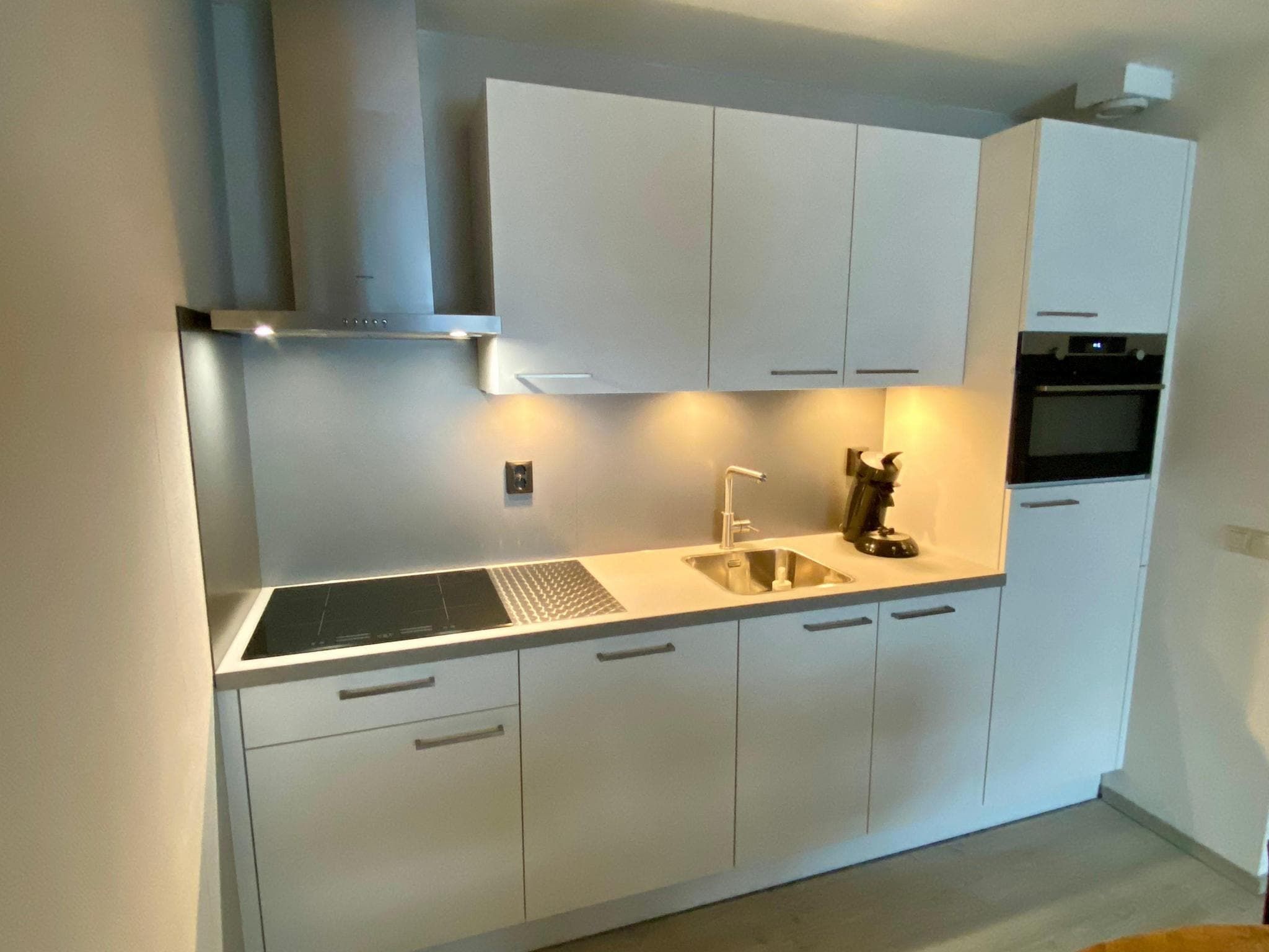 De keuken van Beach Appartement 28 in Callantsoog