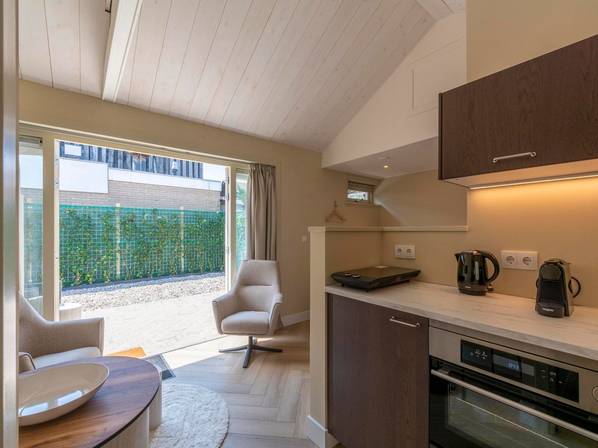 De keuken van Strandsuites 2 agendas in Callantsoog