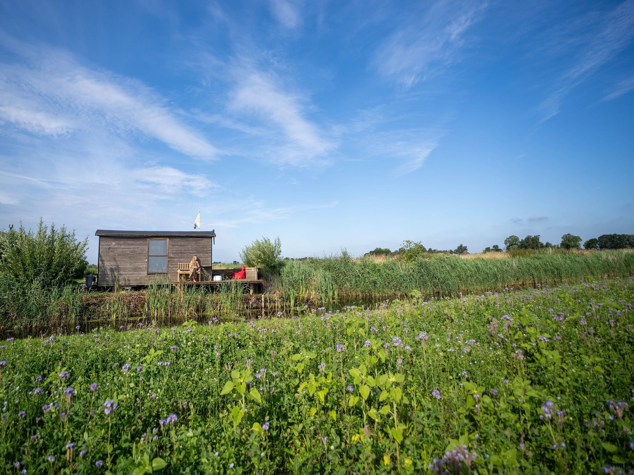 De buitenkant van De Veldwachter in 't Zand