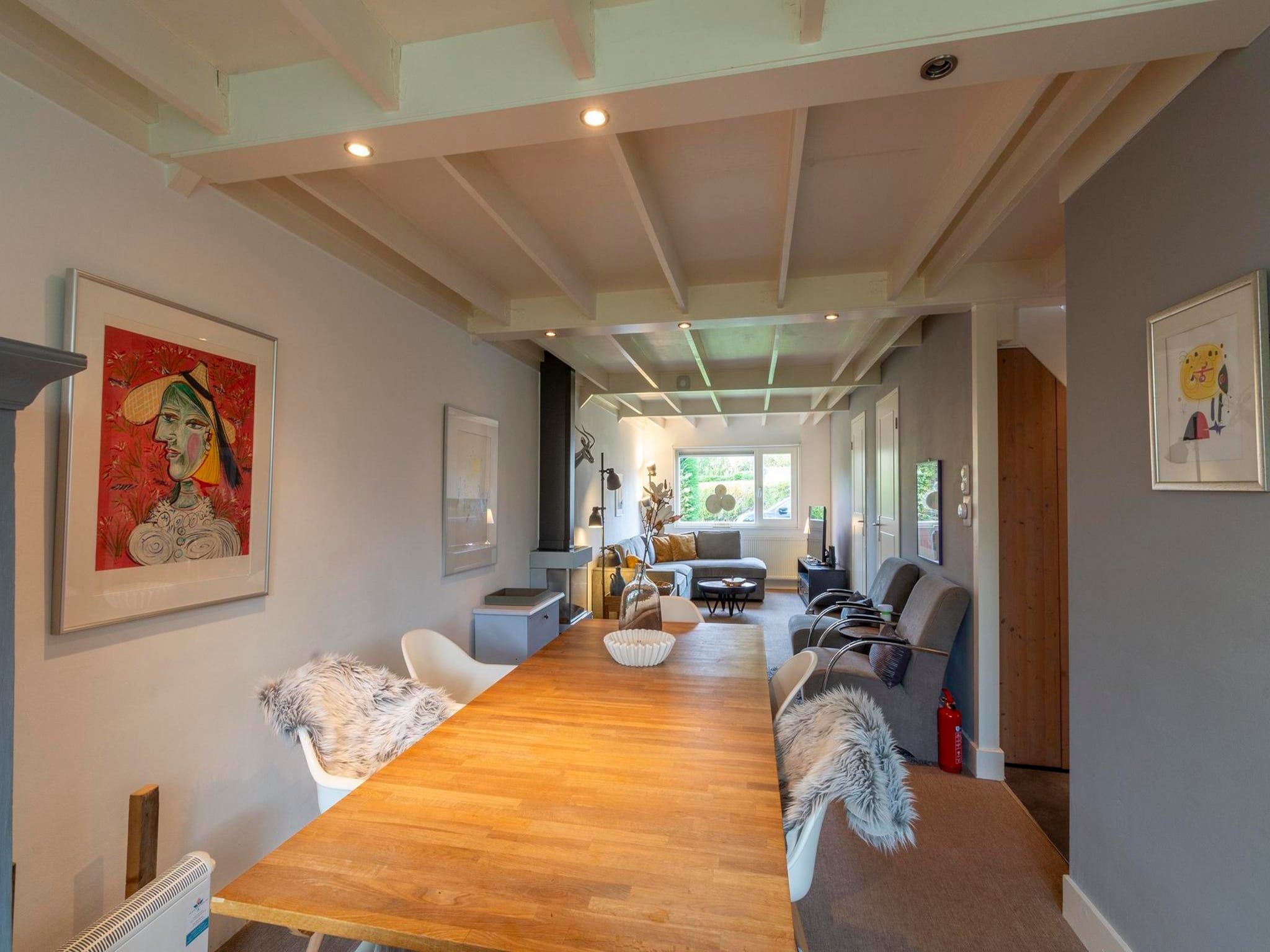 De eetkamer van Belkmerduinen 2 in Sint Maartenszee