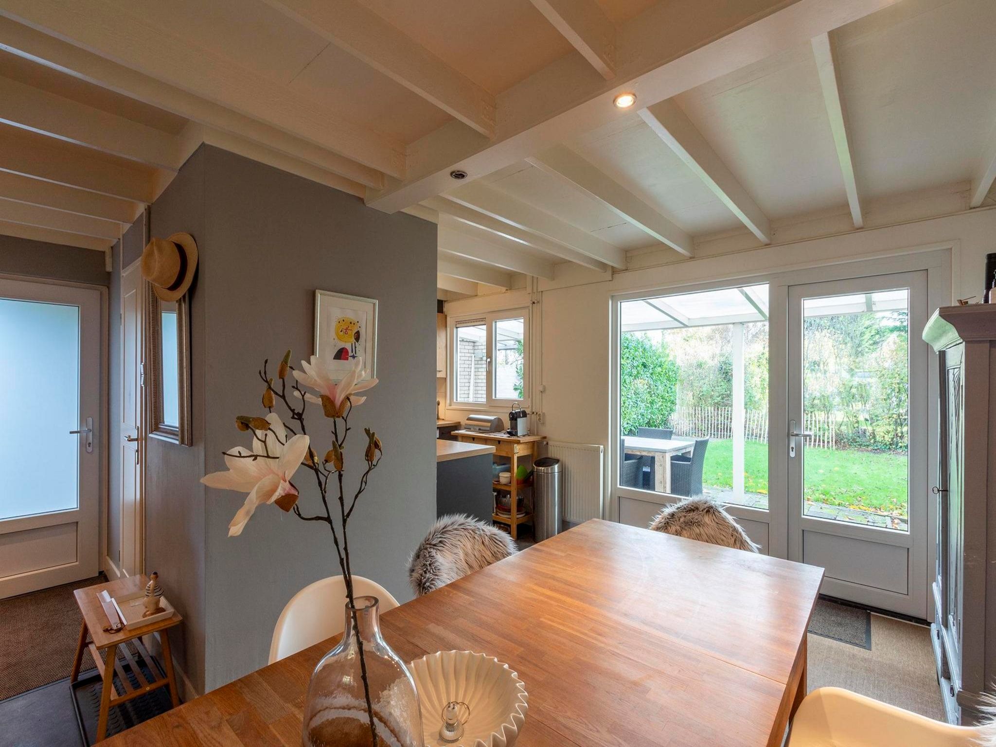 De eetkamer van Belkmerduinen 2 in Sint Maartenszee