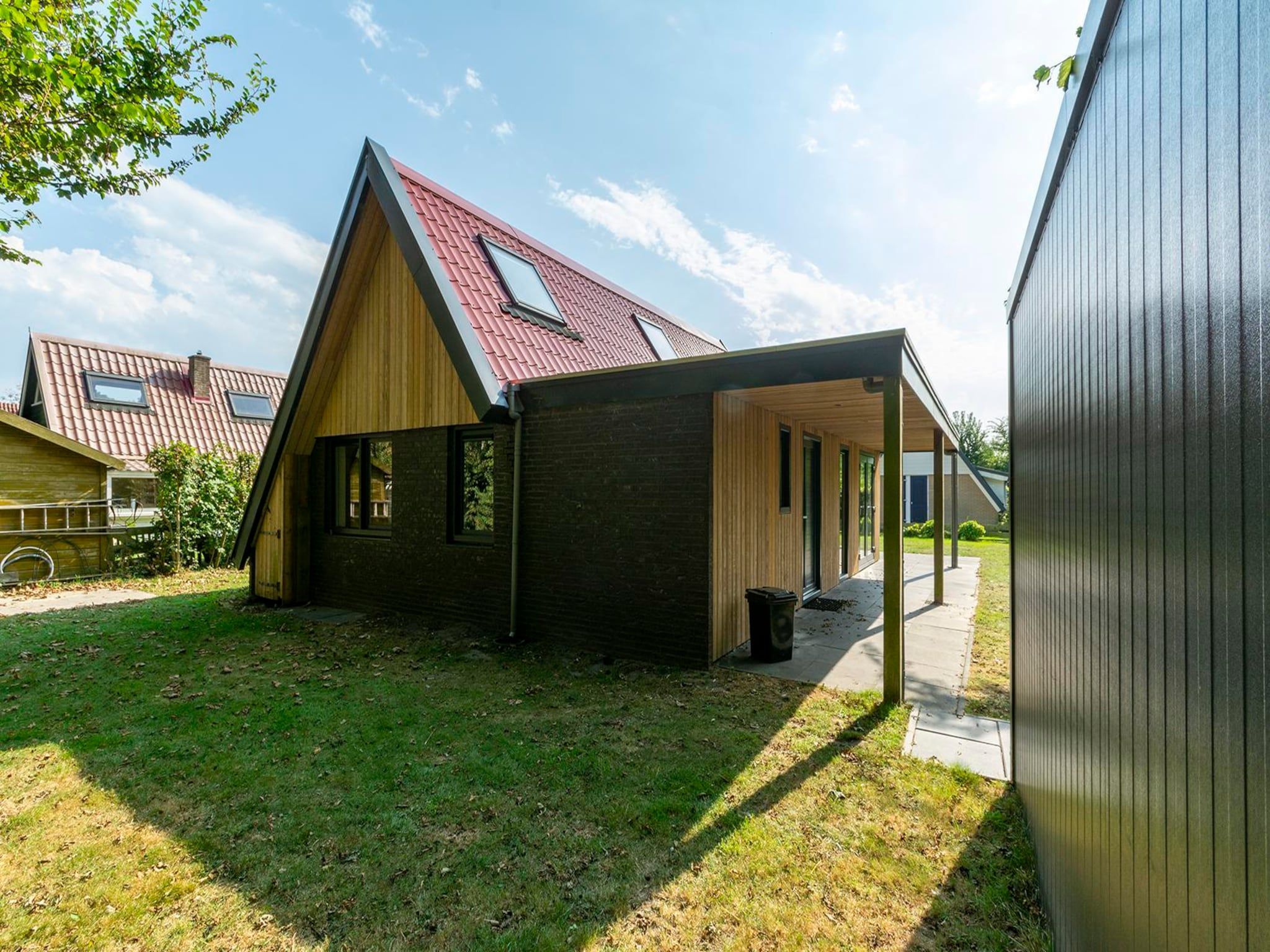 De buitenkant van Sandepark 118 in Groote Keeten
