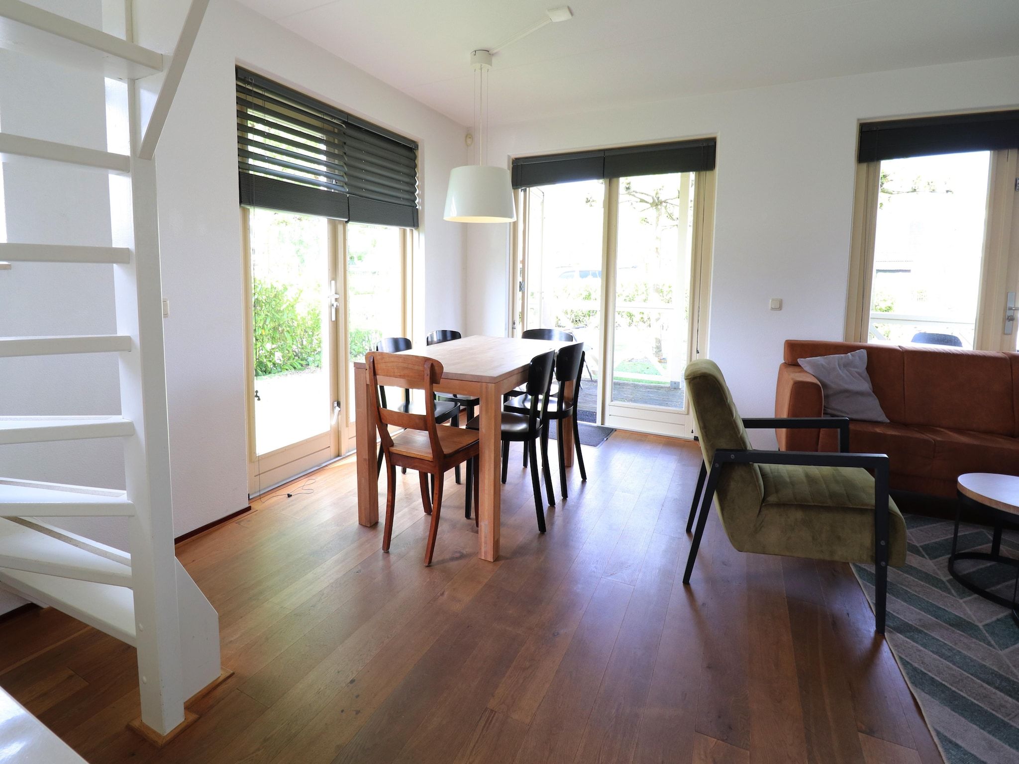 De woonkamer van Standaard 231 in Simonshaven