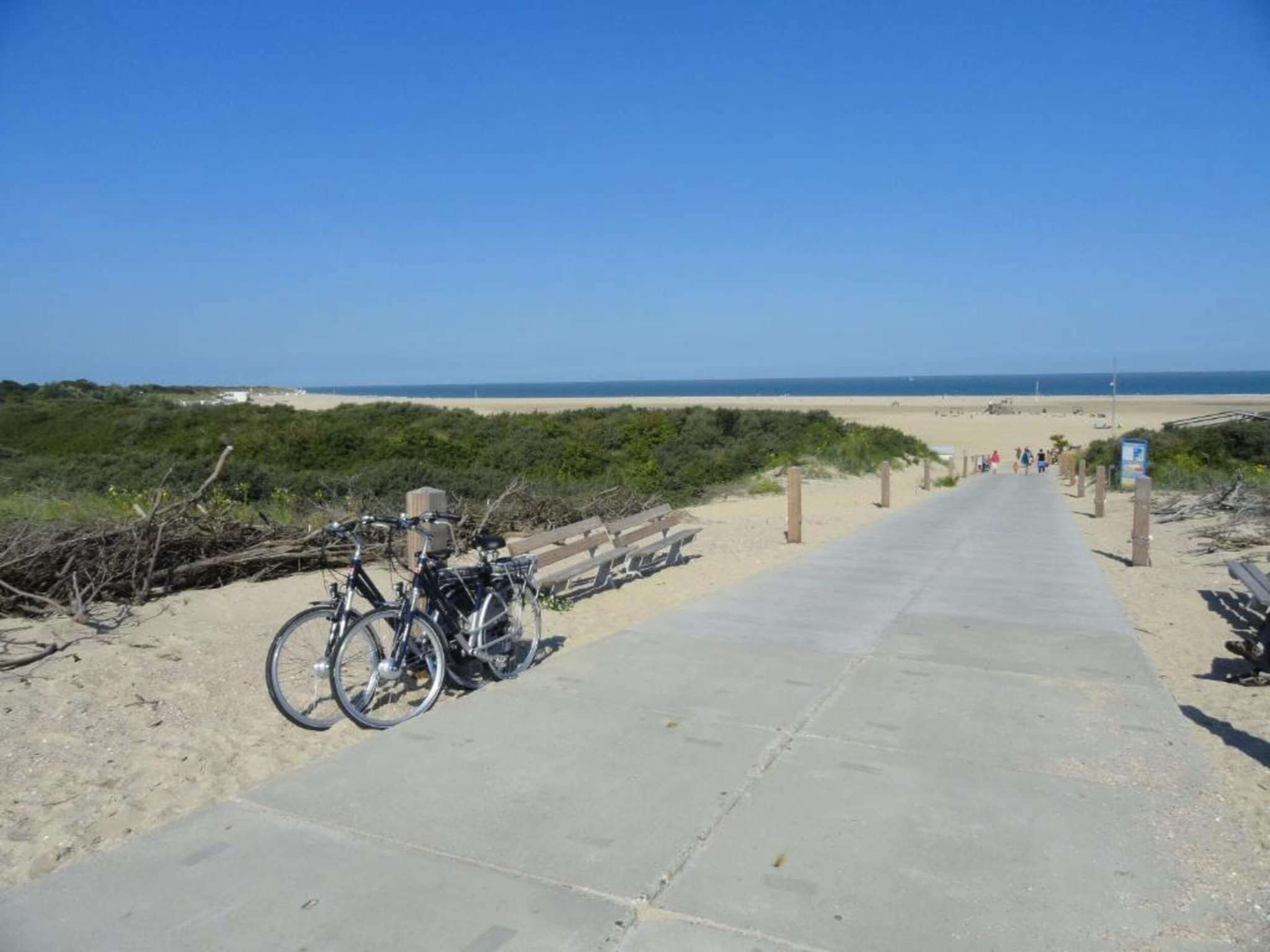 De omgeving van De Nachtegaal - Veerse Meer in Kamperland