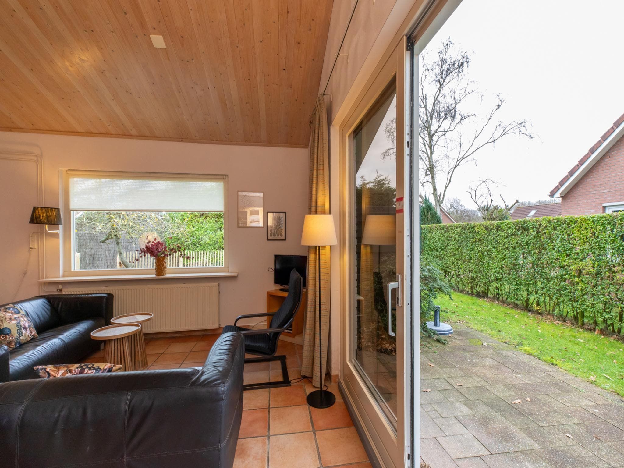 De woonkamer van Vakantiehuis voor 6 personen  Hoge Weide 63 Oostkapelle  Dicht bij strand in Oostkapelle