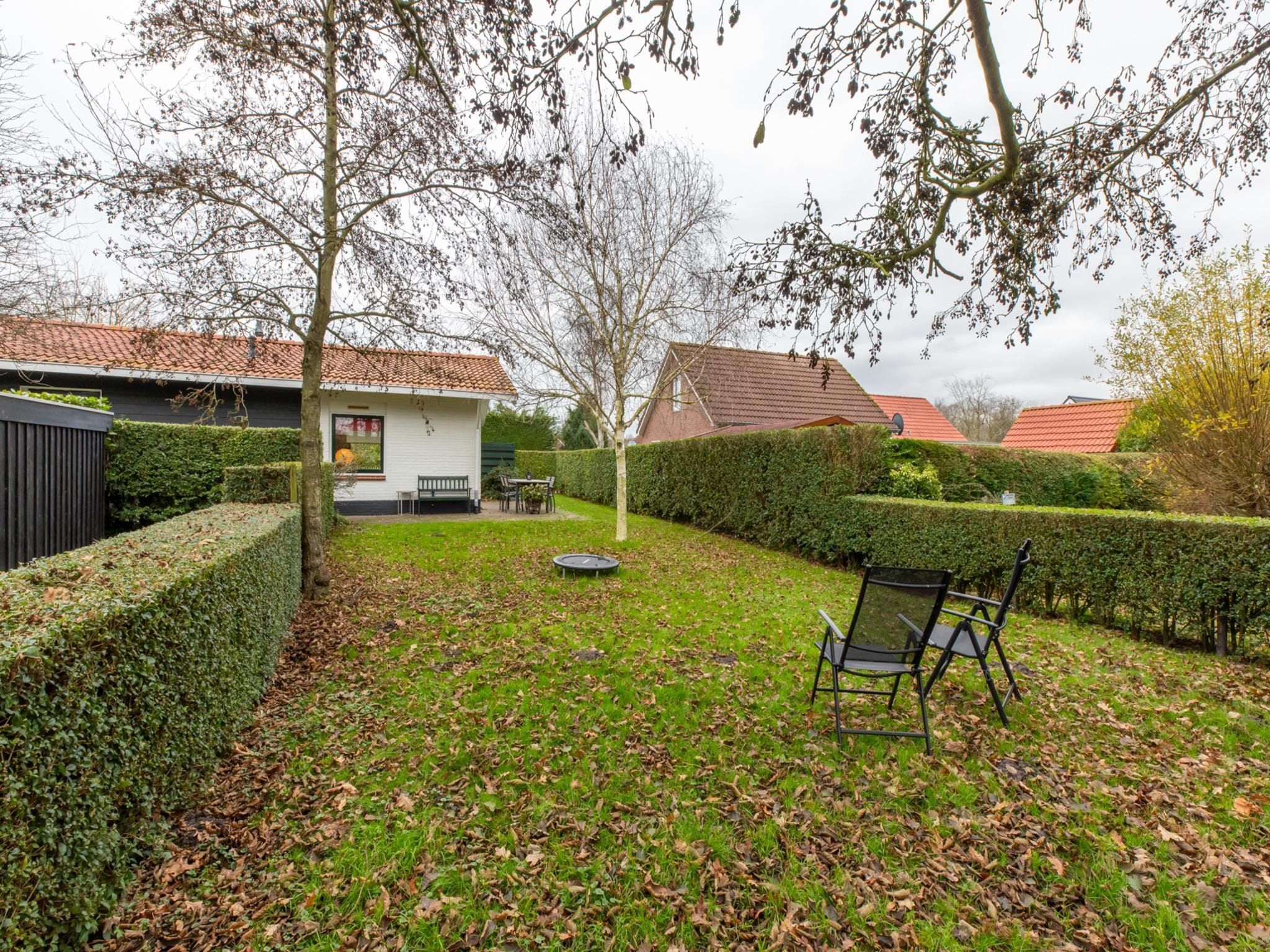 Het uitzicht vanaf Vakantiehuis voor 6 personen  Hoge Weide 63 Oostkapelle  Dicht bij strand in Oostkapelle