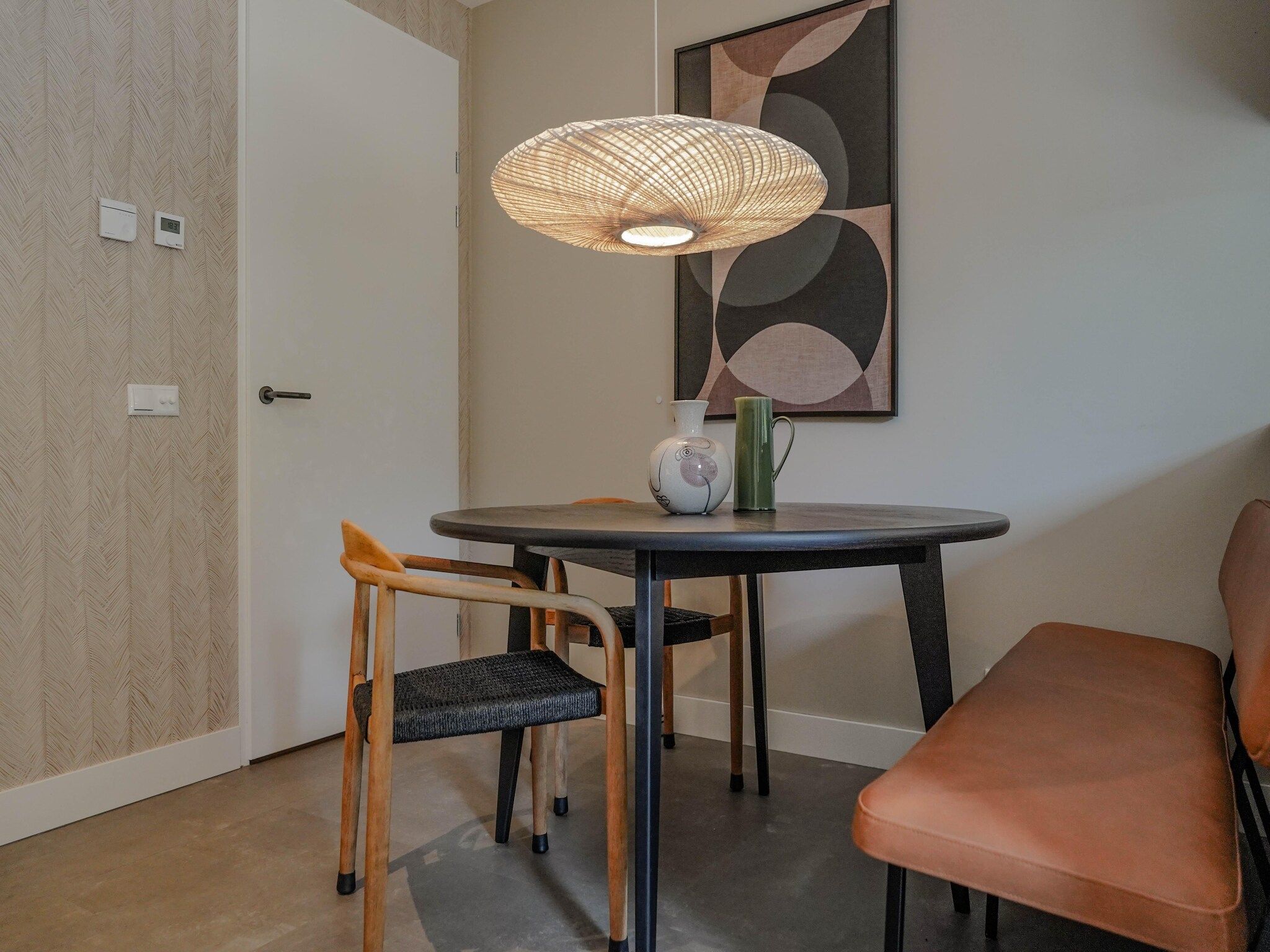 De eetkamer van Walden 1 in Den Haag