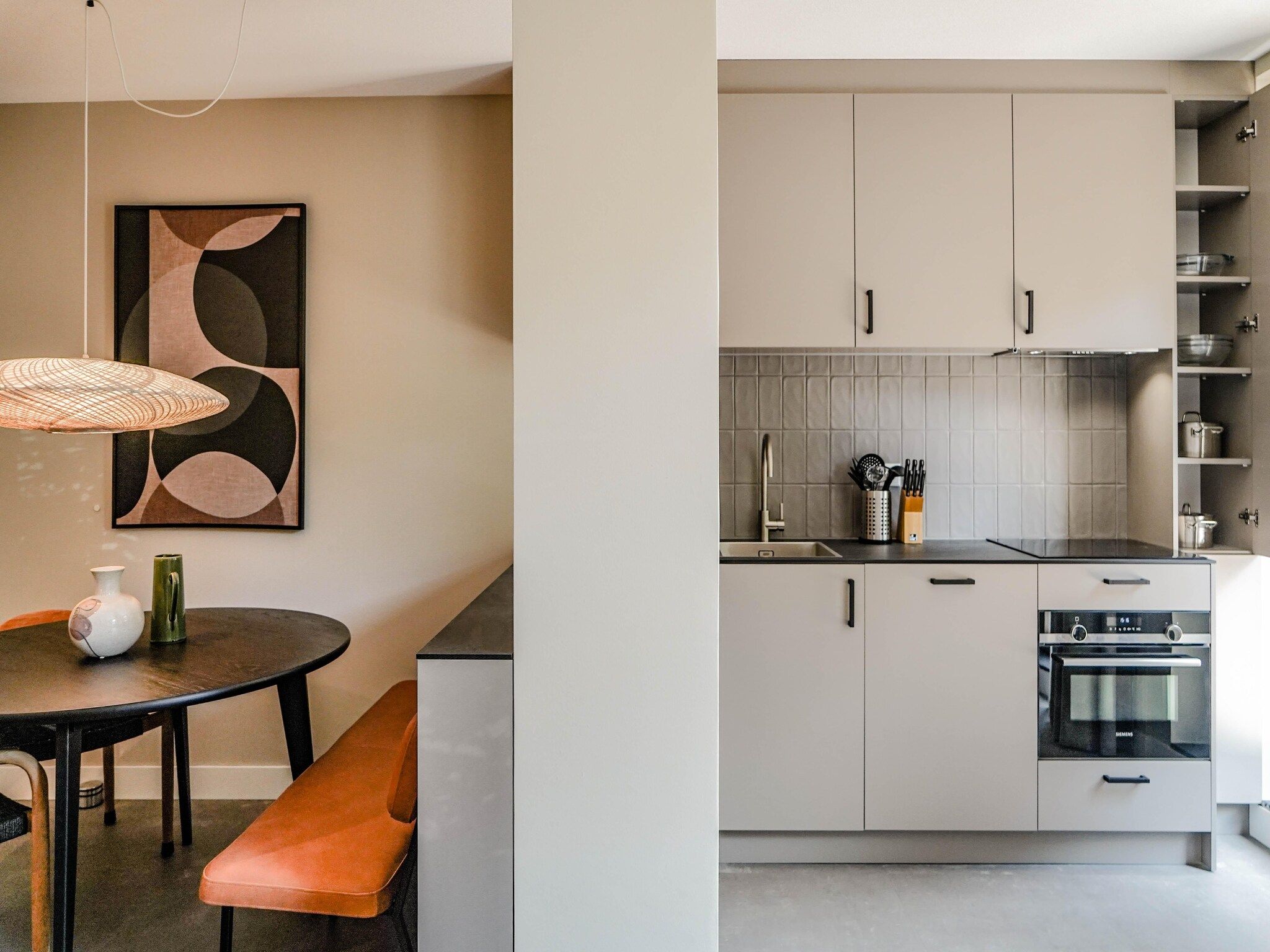 De keuken van Walden 1 in Den Haag