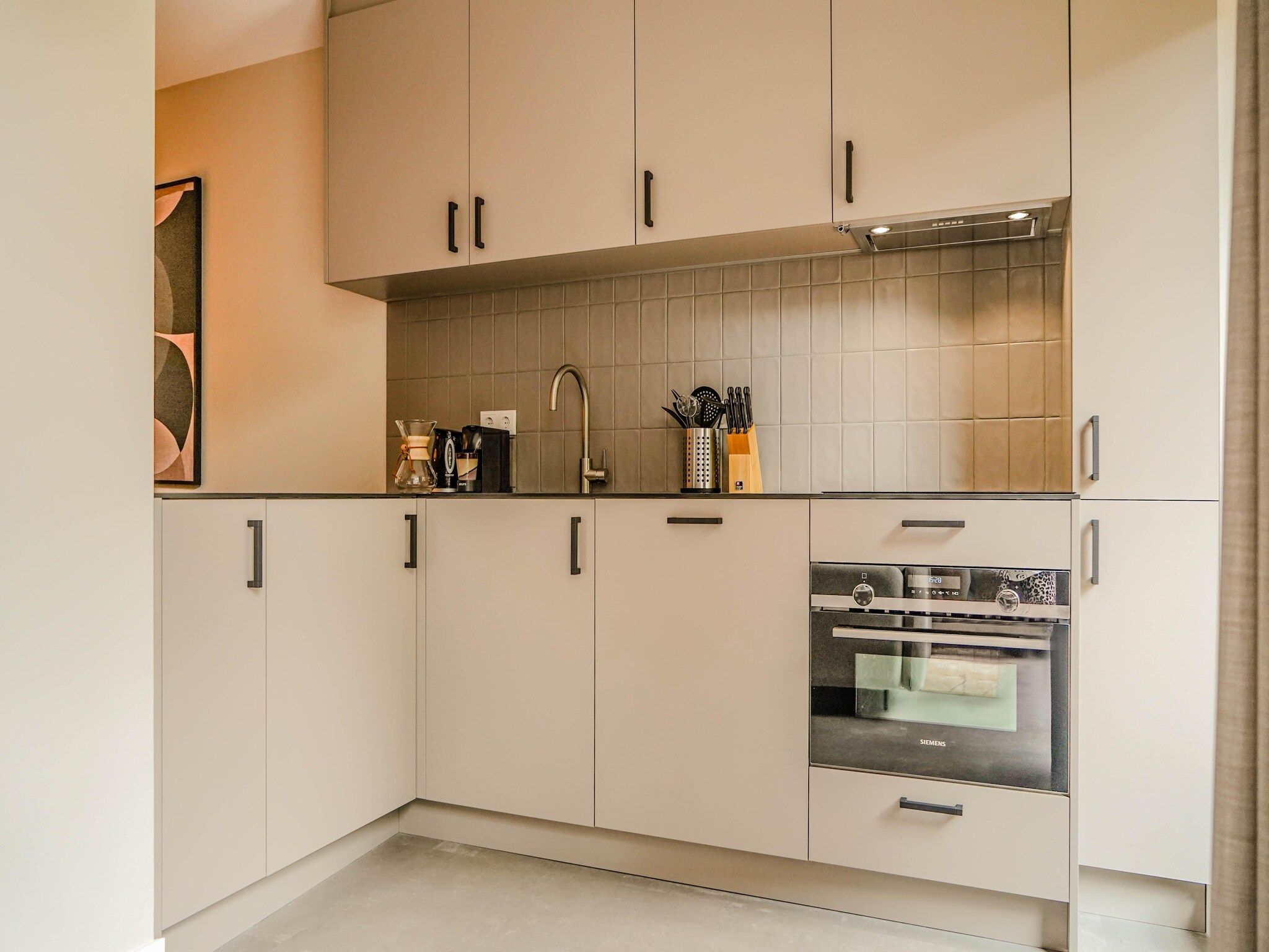 De keuken van Walden 1 in Den Haag