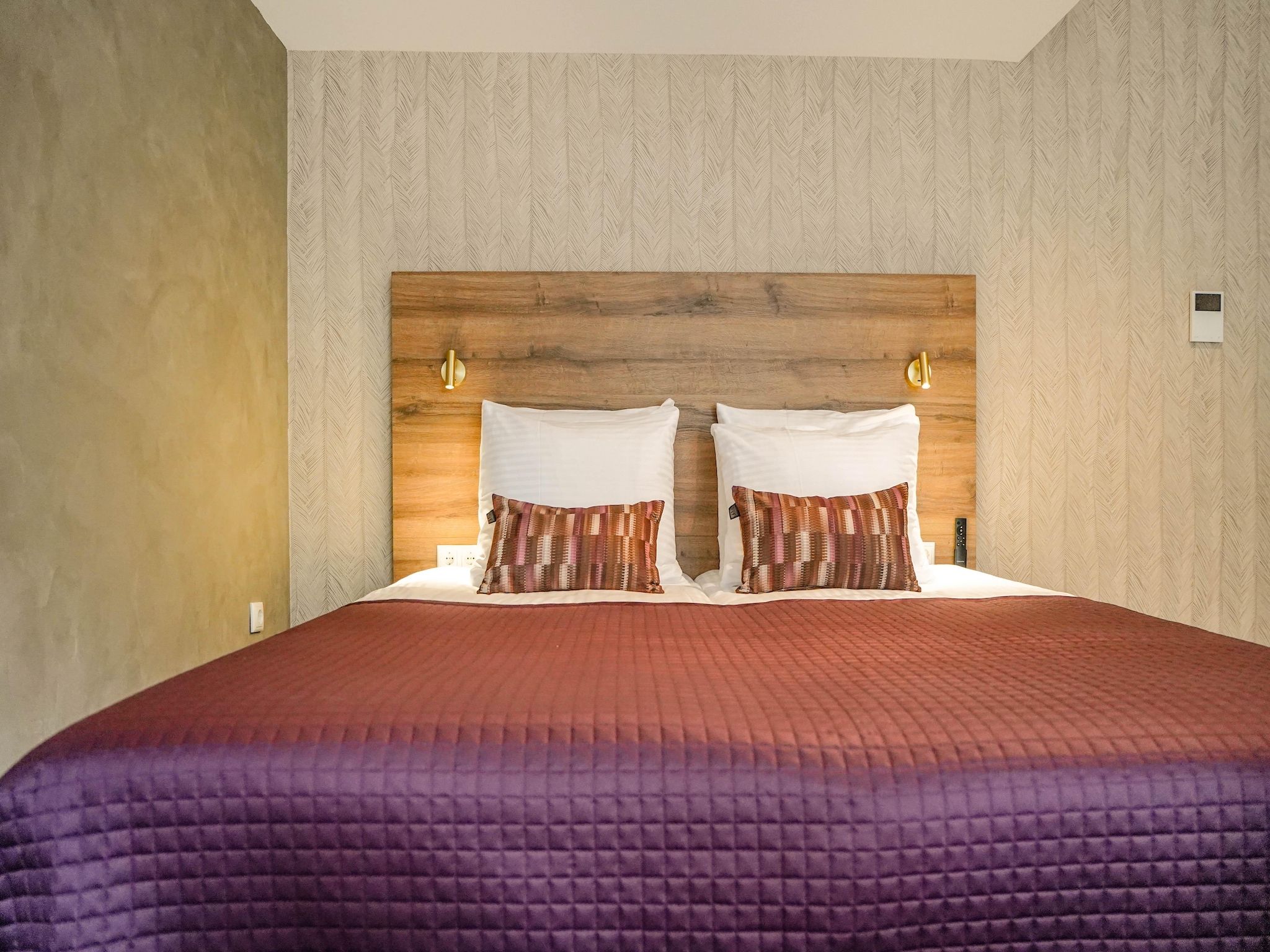Een slaapkamer van Walden 1 in Den Haag