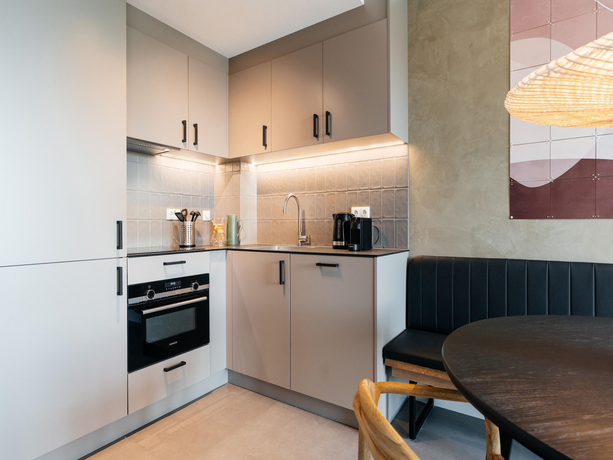 De keuken van Walden 2 in Den Haag