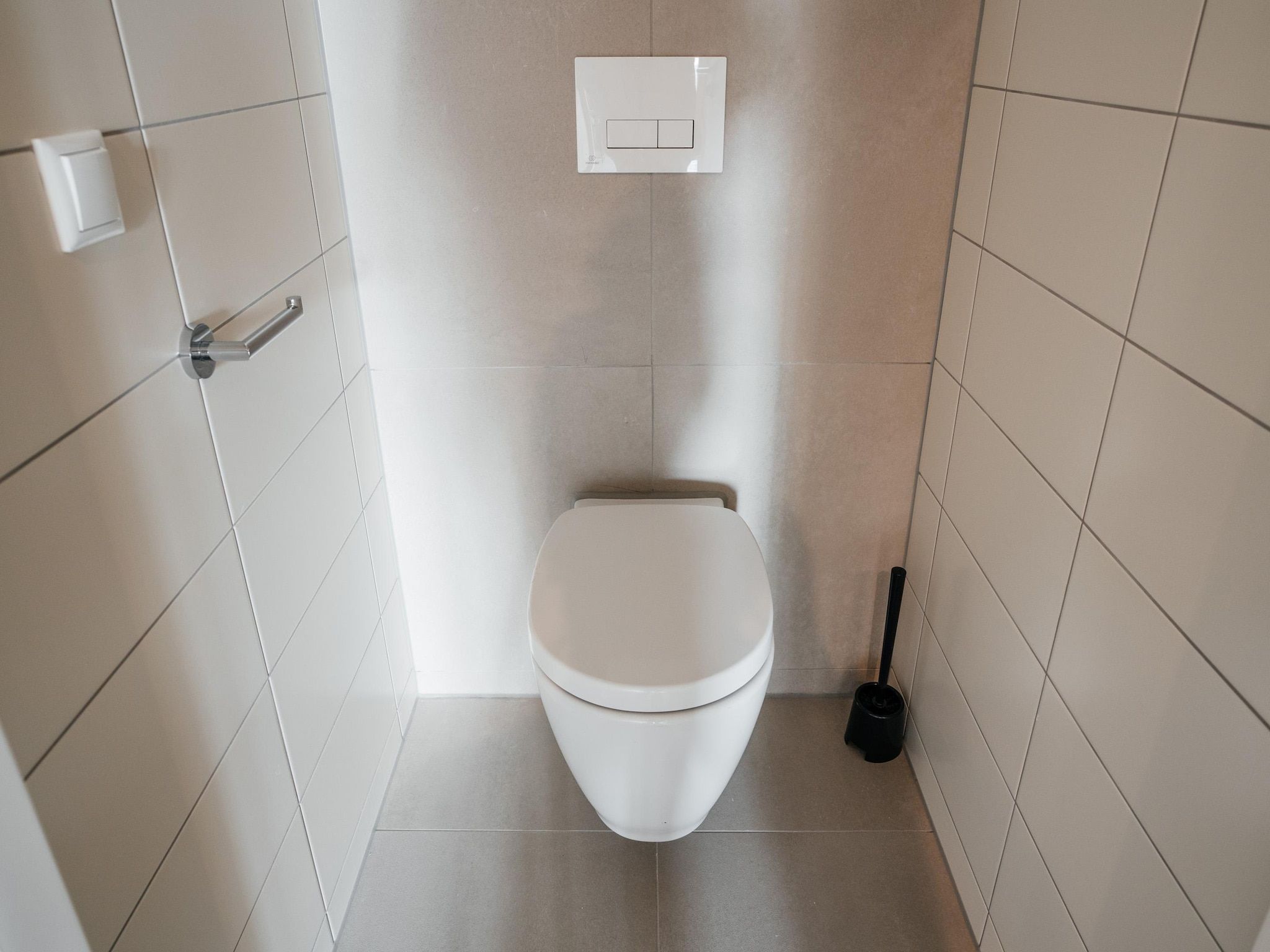 De badkamer van Walden 2 in Den Haag