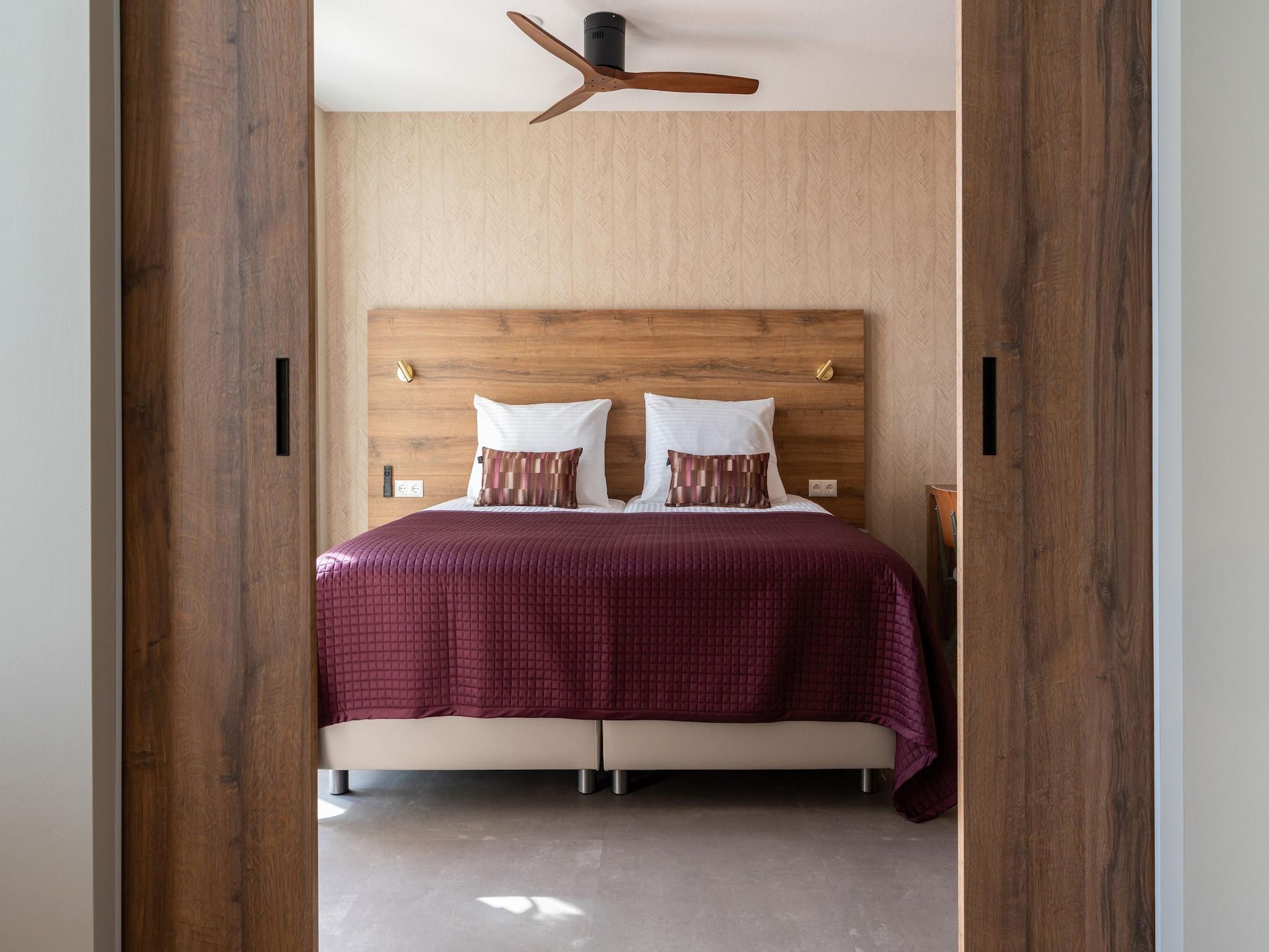 Een slaapkamer van Walden 3 in Den Haag