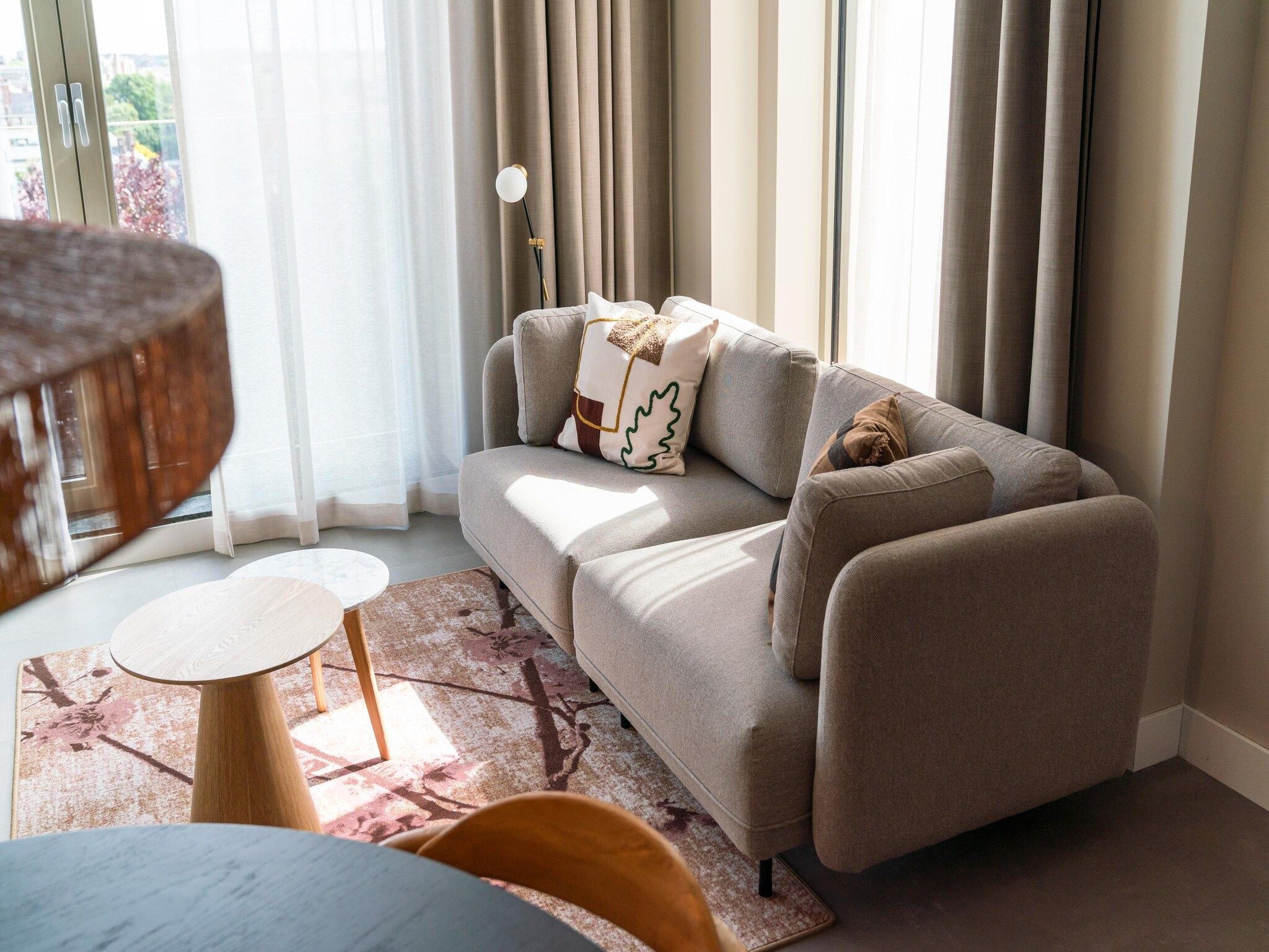 De woonkamer van Walden 3 in Den Haag