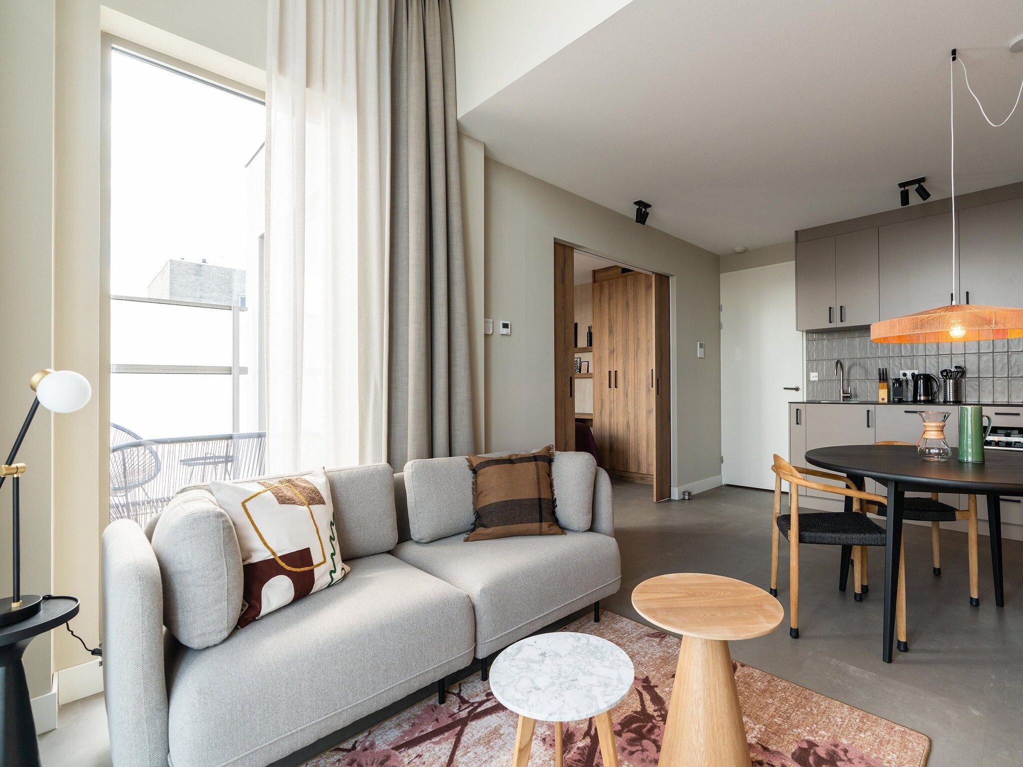 De woonkamer van Walden 3 in Den Haag