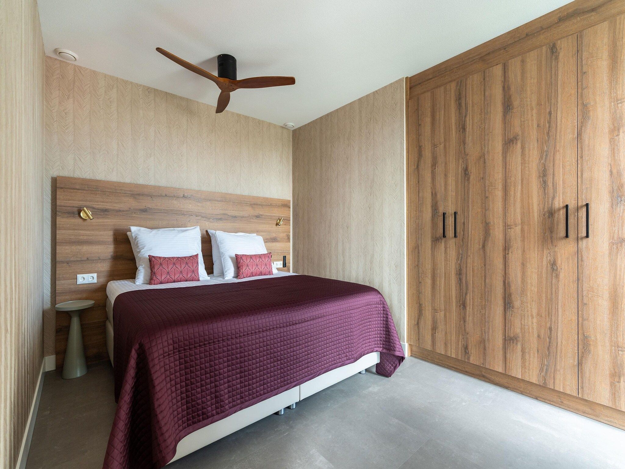 Een slaapkamer van Walden 5 in Den Haag