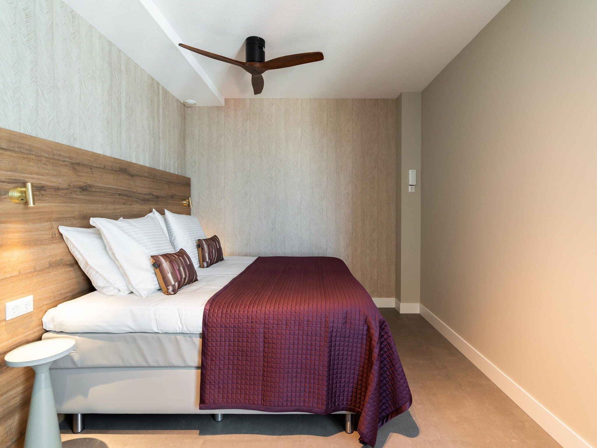 Een slaapkamer van Walden 5 in Den Haag