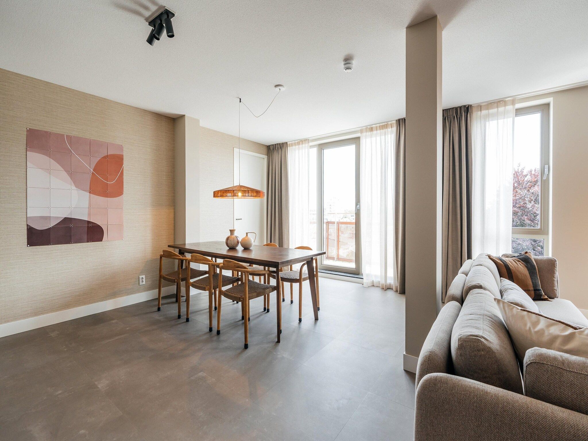 De eetkamer van Walden 6 in Den Haag