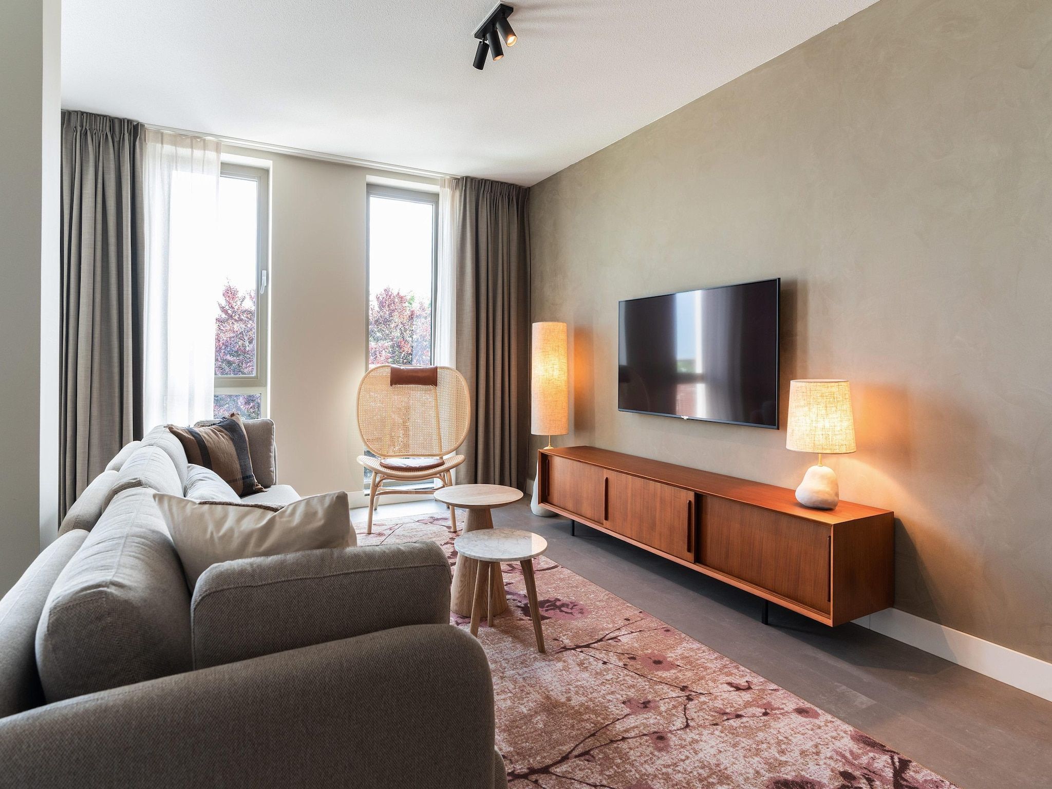 De woonkamer van Walden 6 in Den Haag
