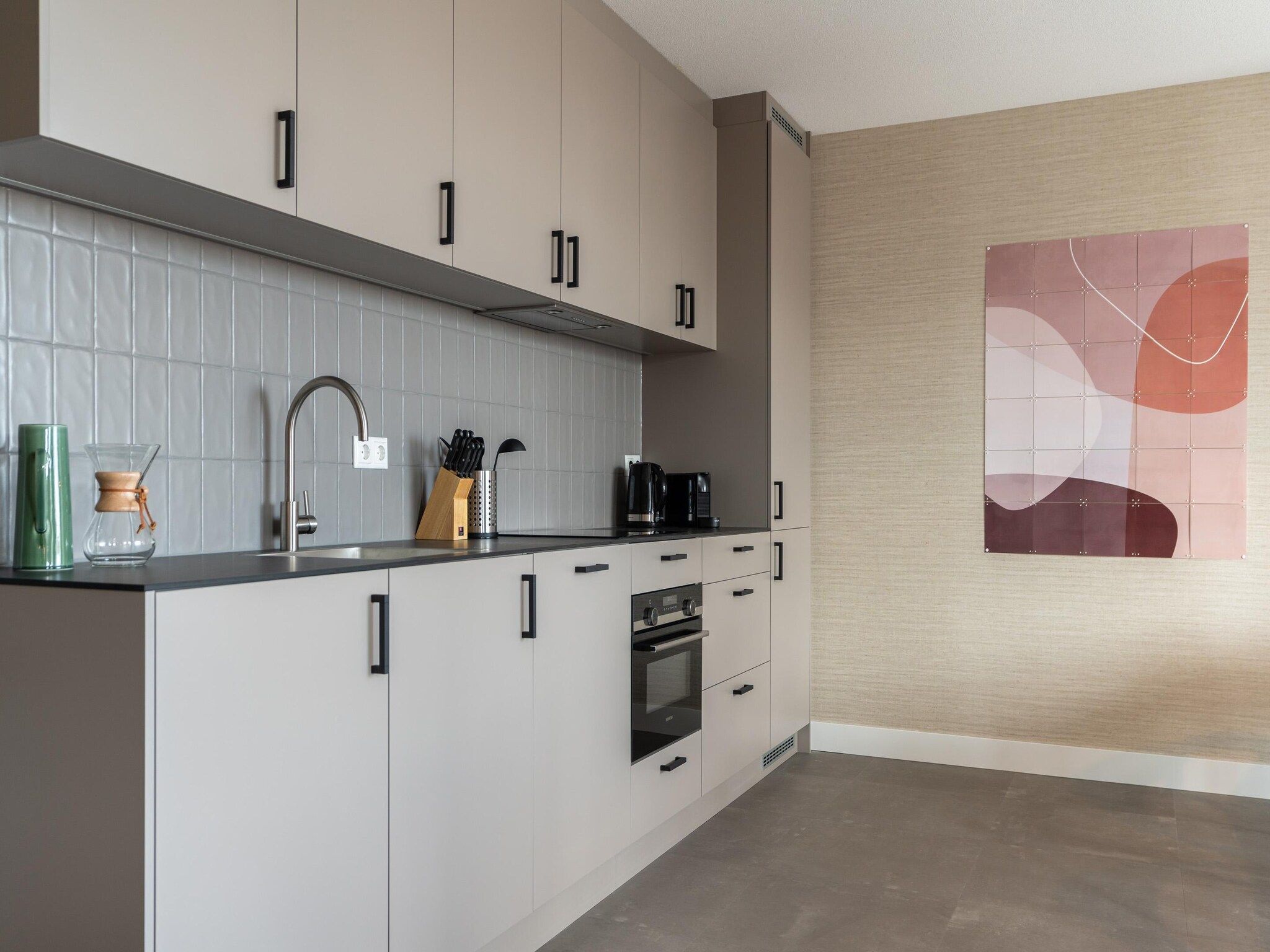 De keuken van Walden 6 in Den Haag