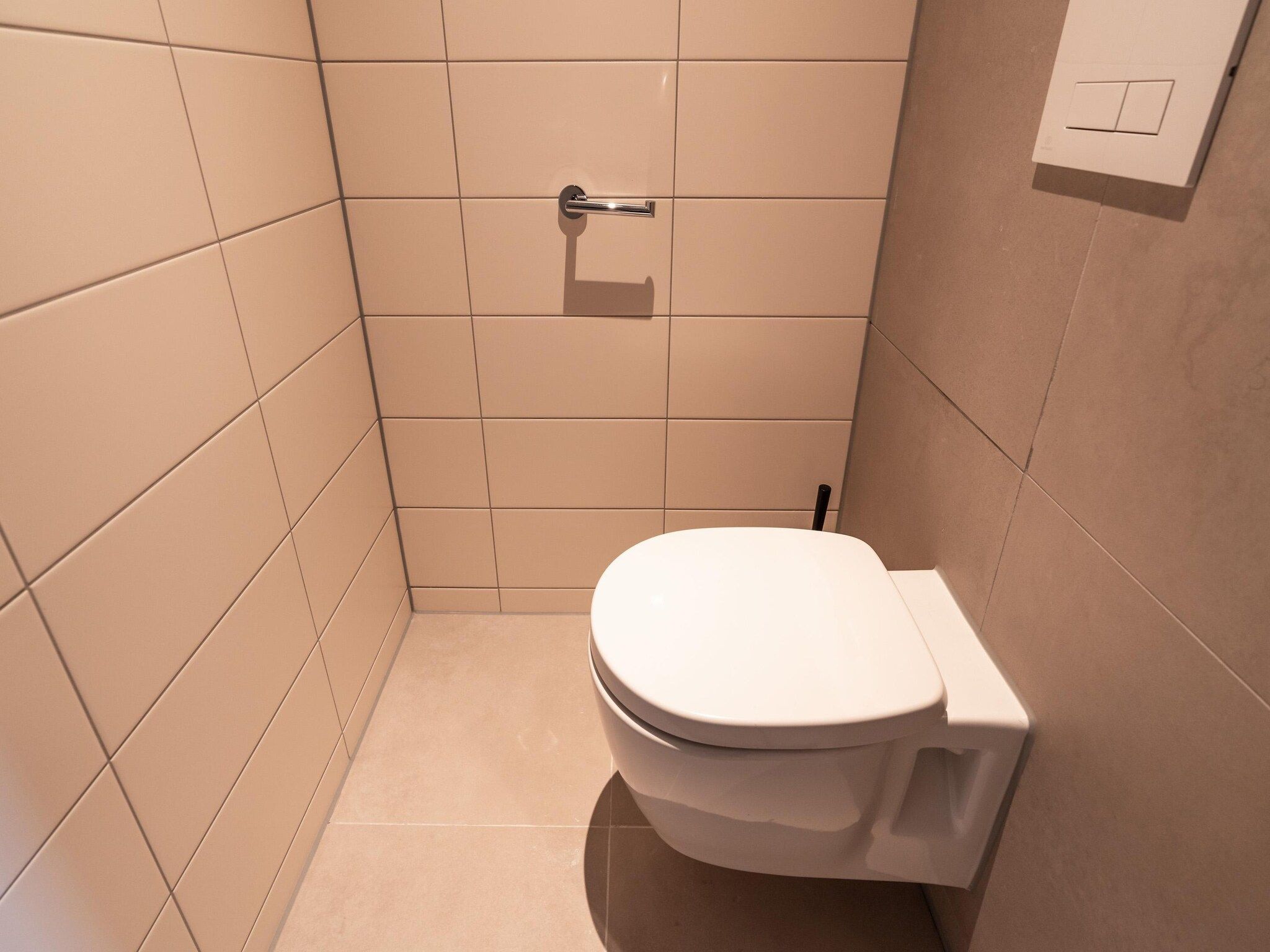 De badkamer van Walden 6 in Den Haag
