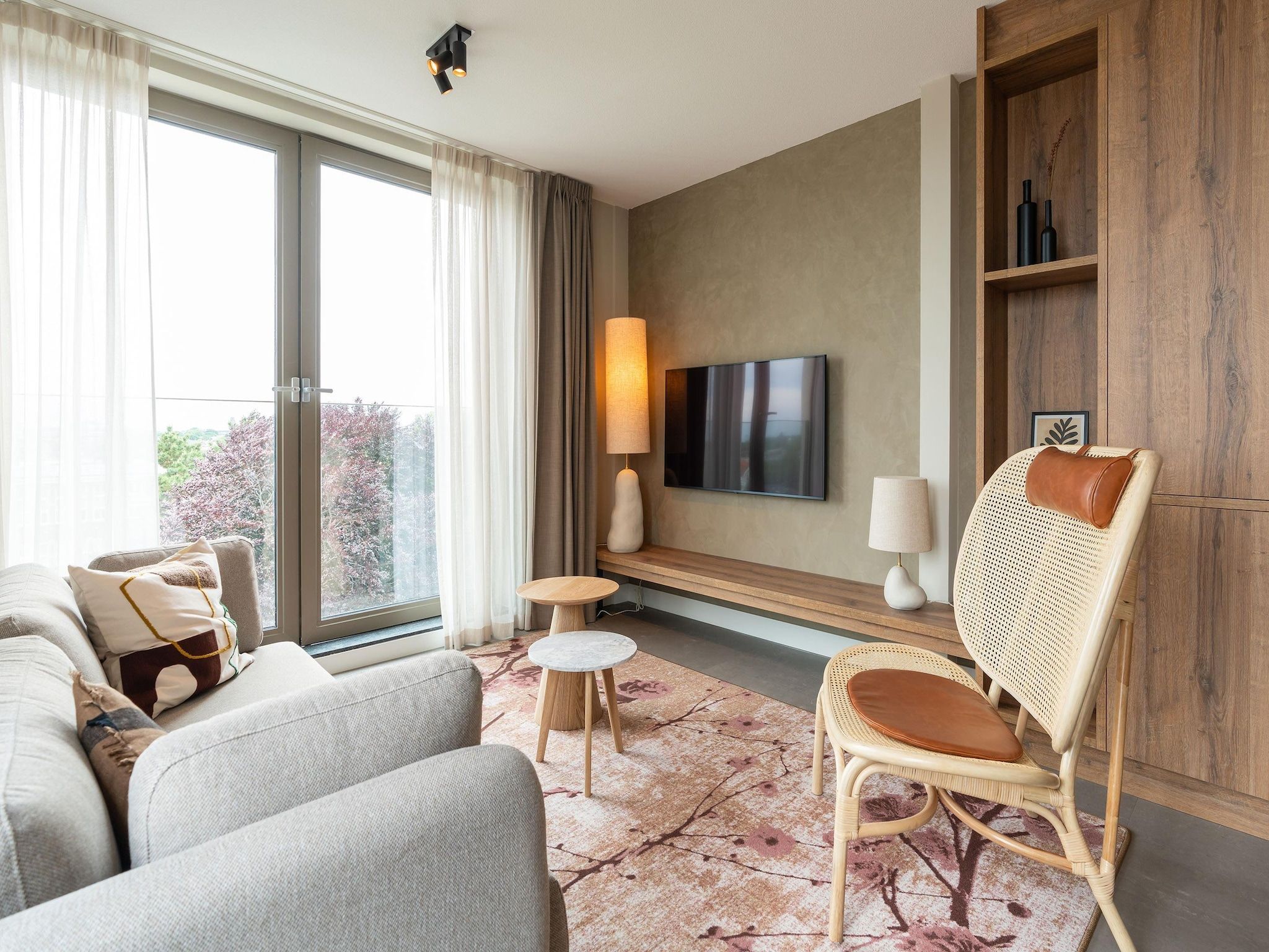 De woonkamer van Walden 6 in Den Haag