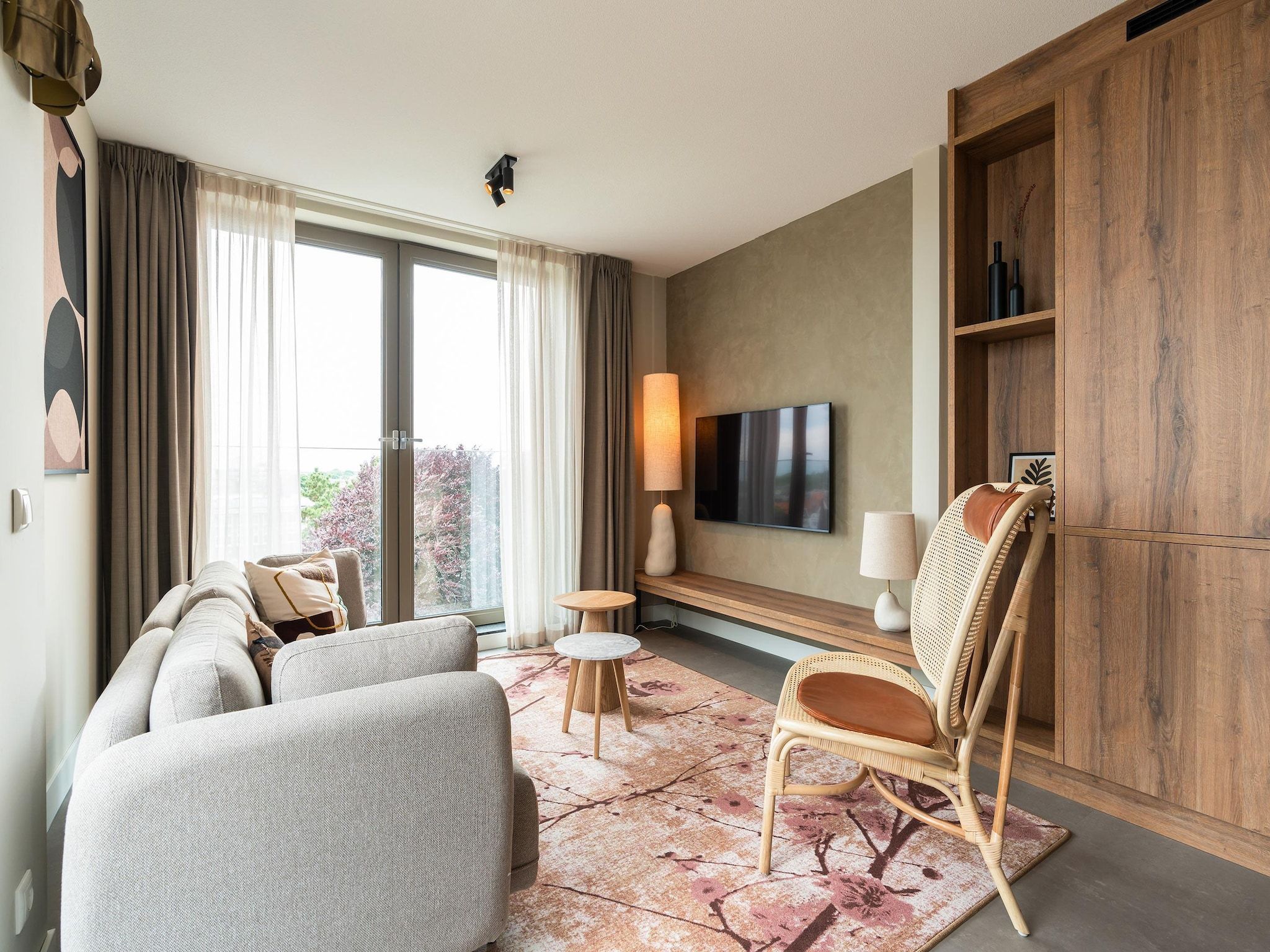 De woonkamer van Walden 6 in Den Haag