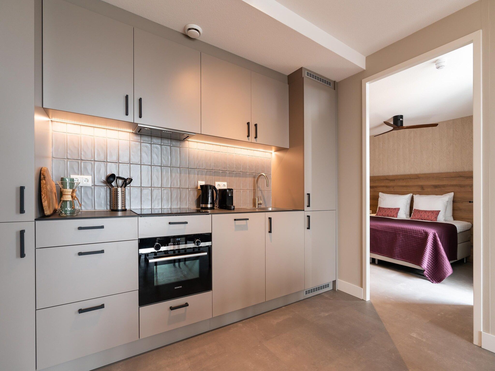 De keuken van Walden 6 in Den Haag
