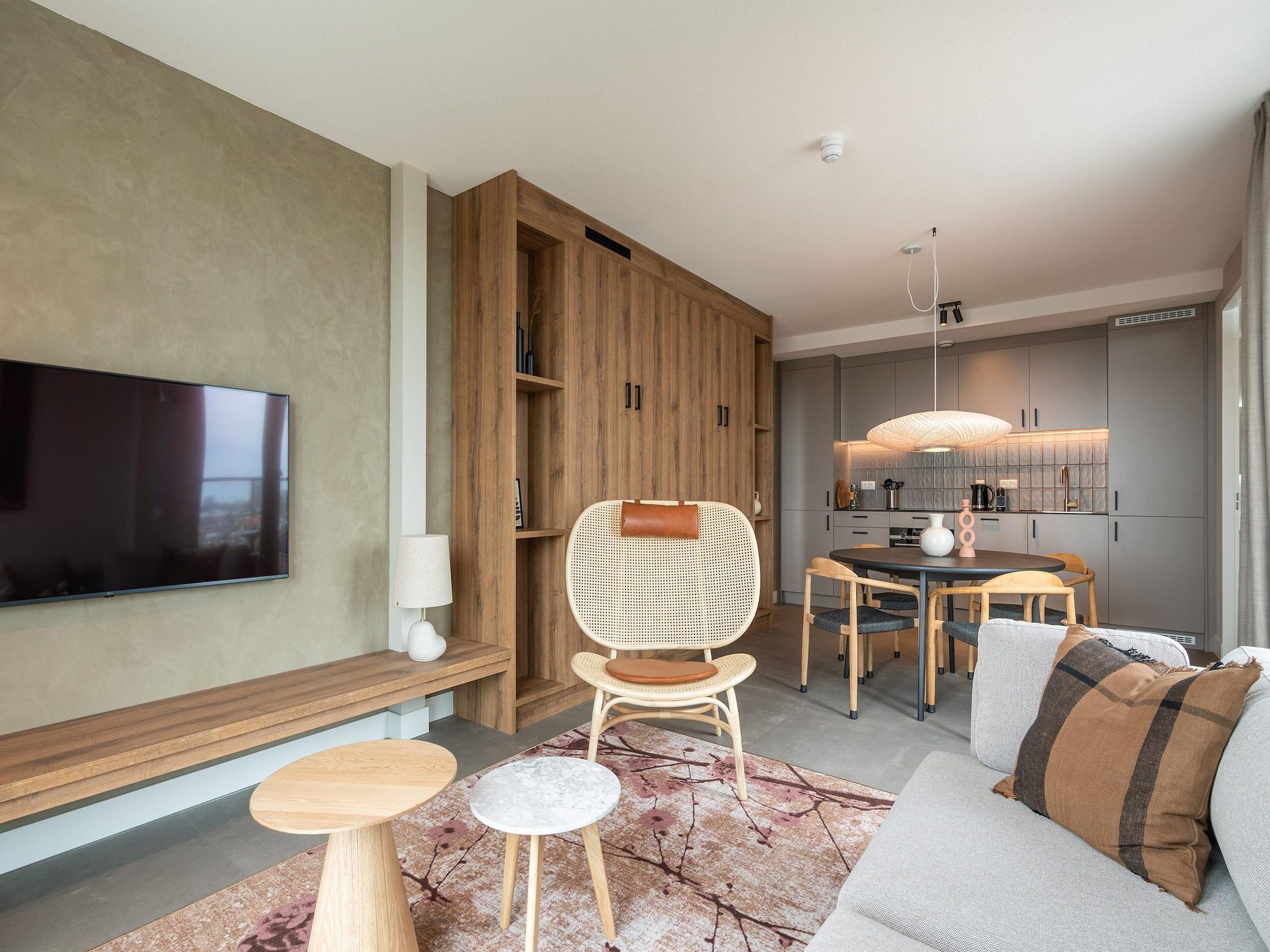 De woonkamer van Walden 6 in Den Haag