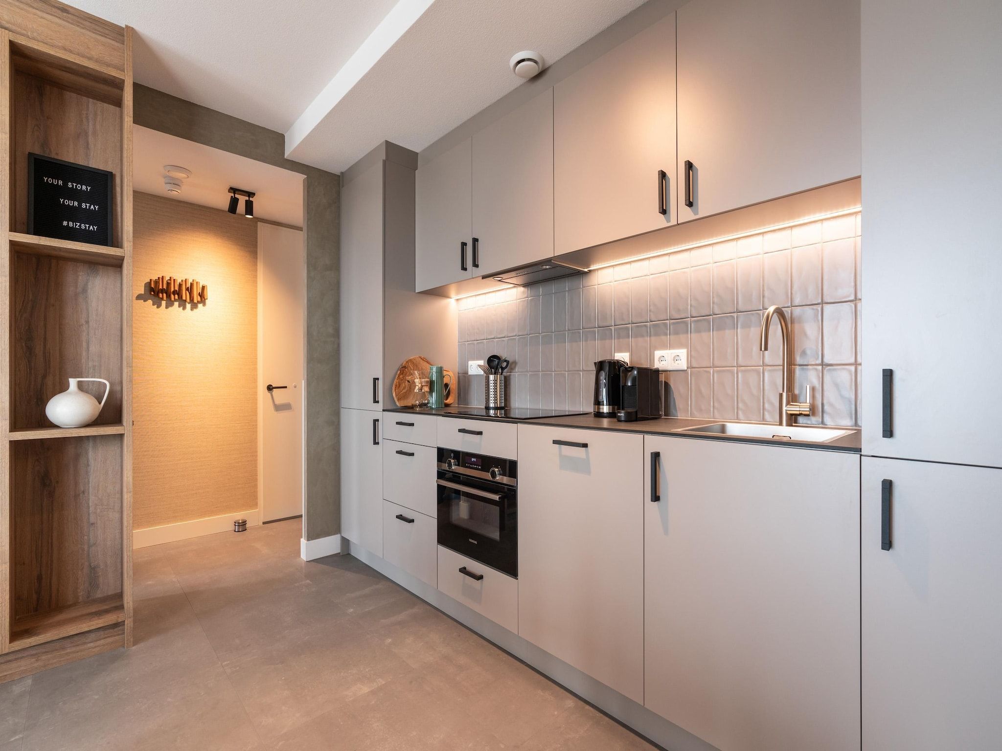 De keuken van Walden 6 in Den Haag
