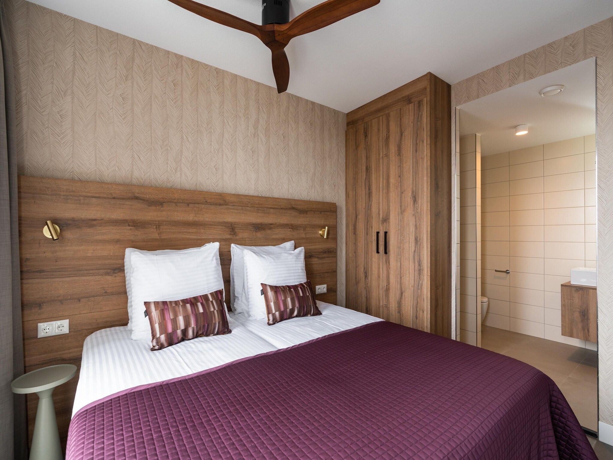 Een slaapkamer van Walden 6 in Den Haag