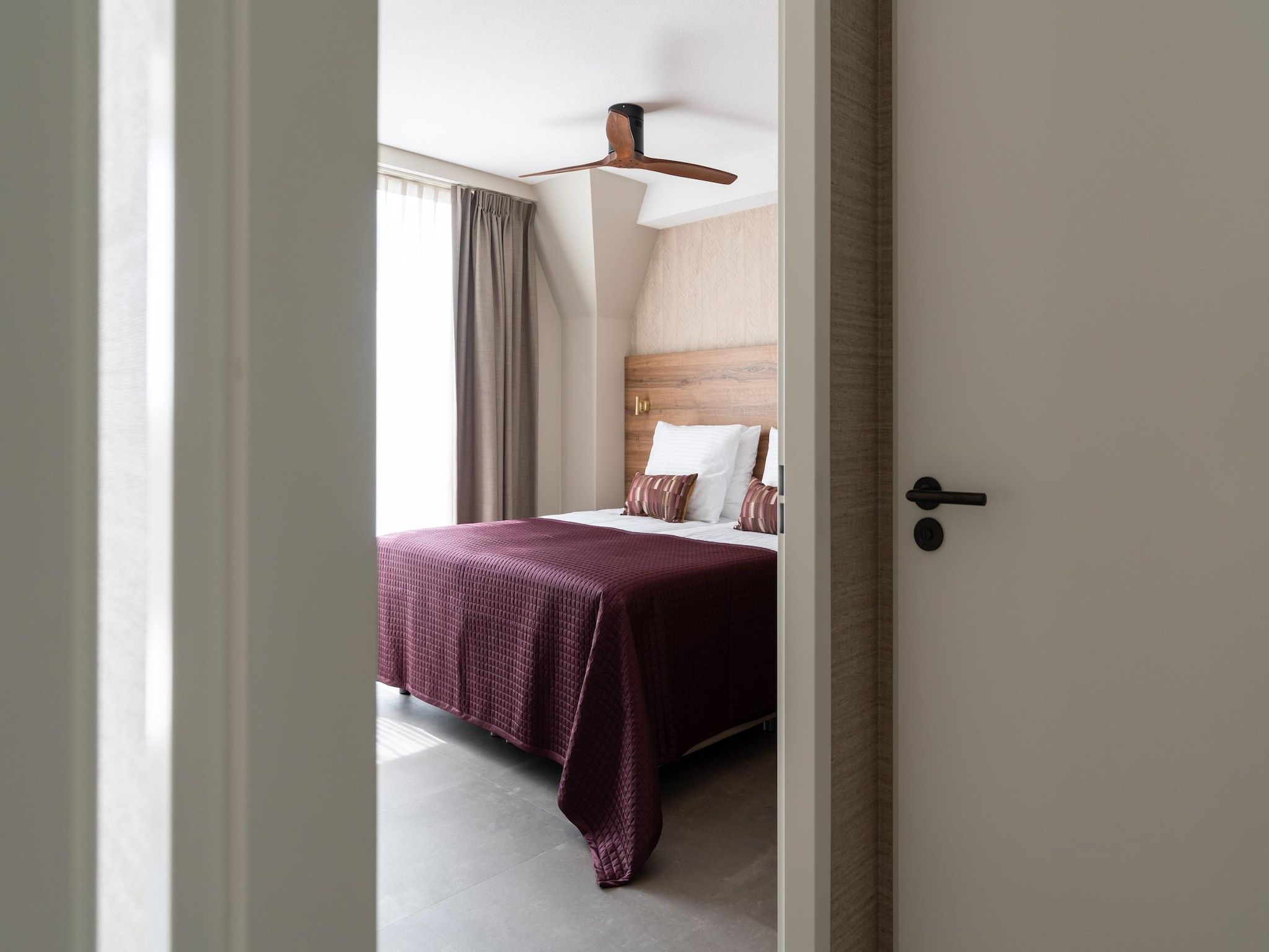 Een slaapkamer van Walden 7 in Den Haag