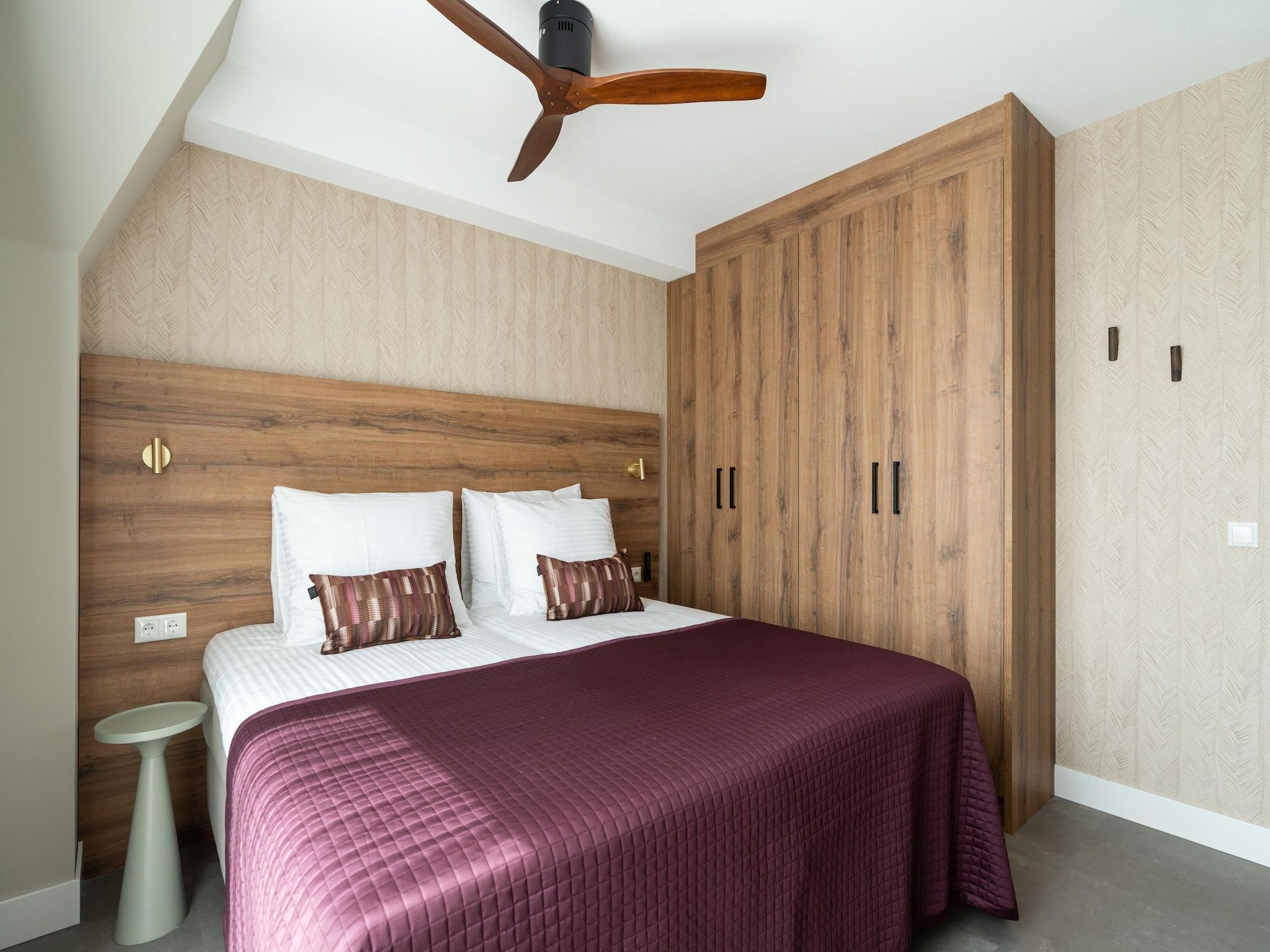 Een slaapkamer van Walden 7 in Den Haag