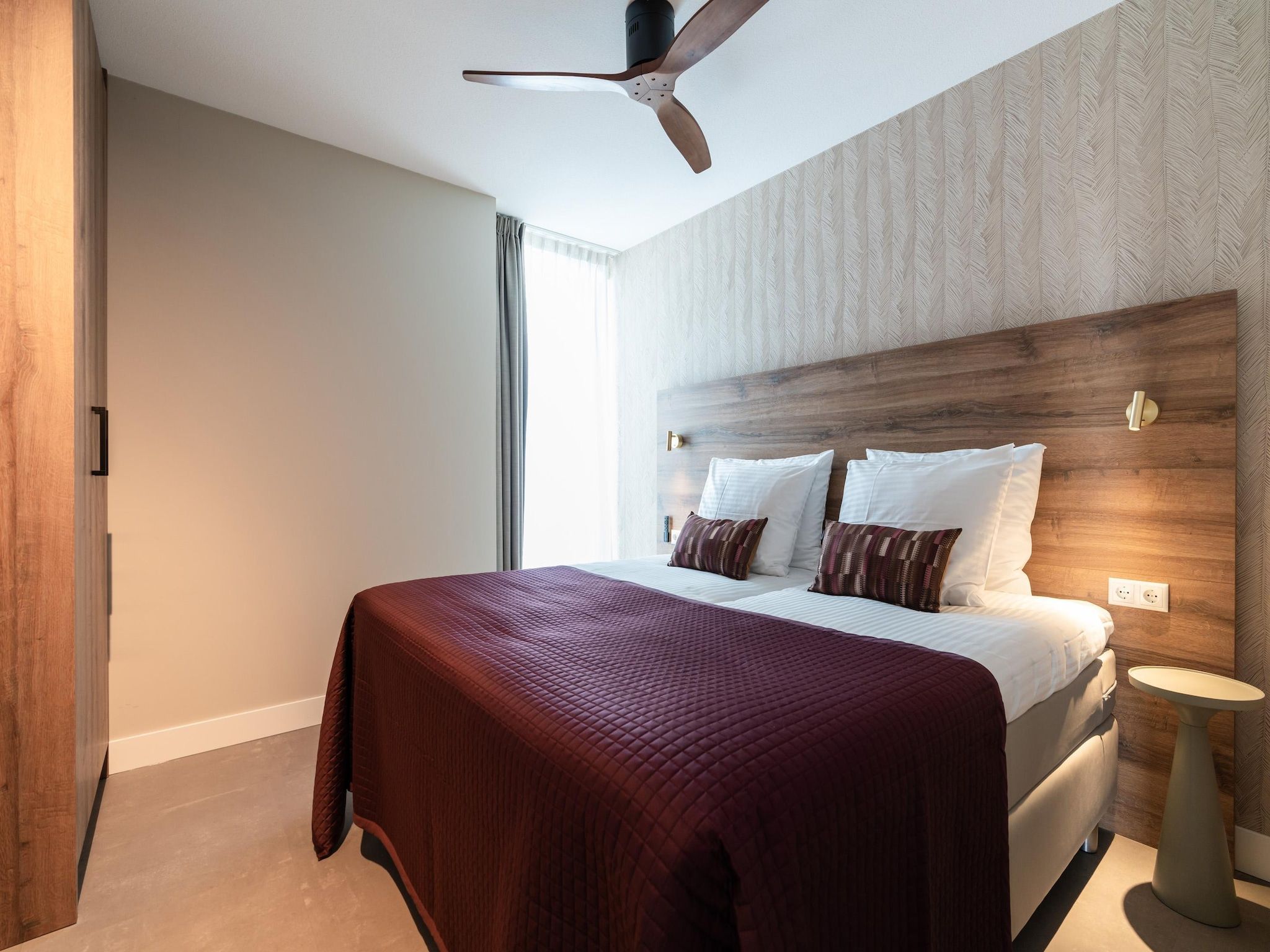 Een slaapkamer van Walden 7 in Den Haag