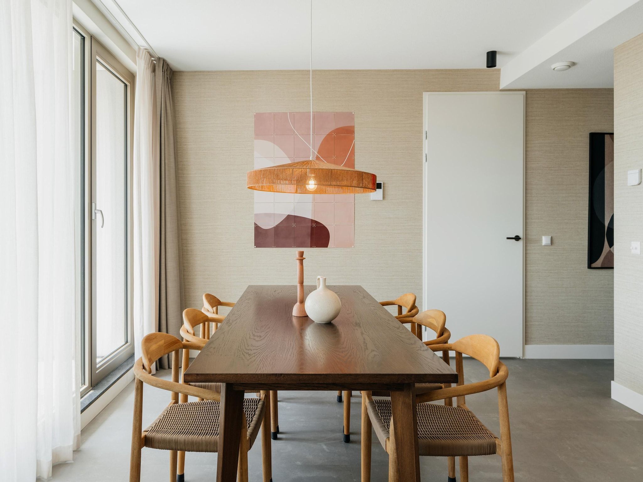De eetkamer van Walden 7 in Den Haag