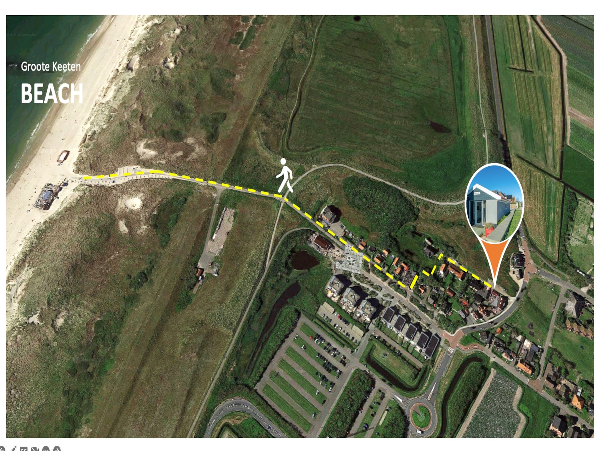 Sfeerbeeld van Strandhuis 't Koepeltje in Groote Keeten