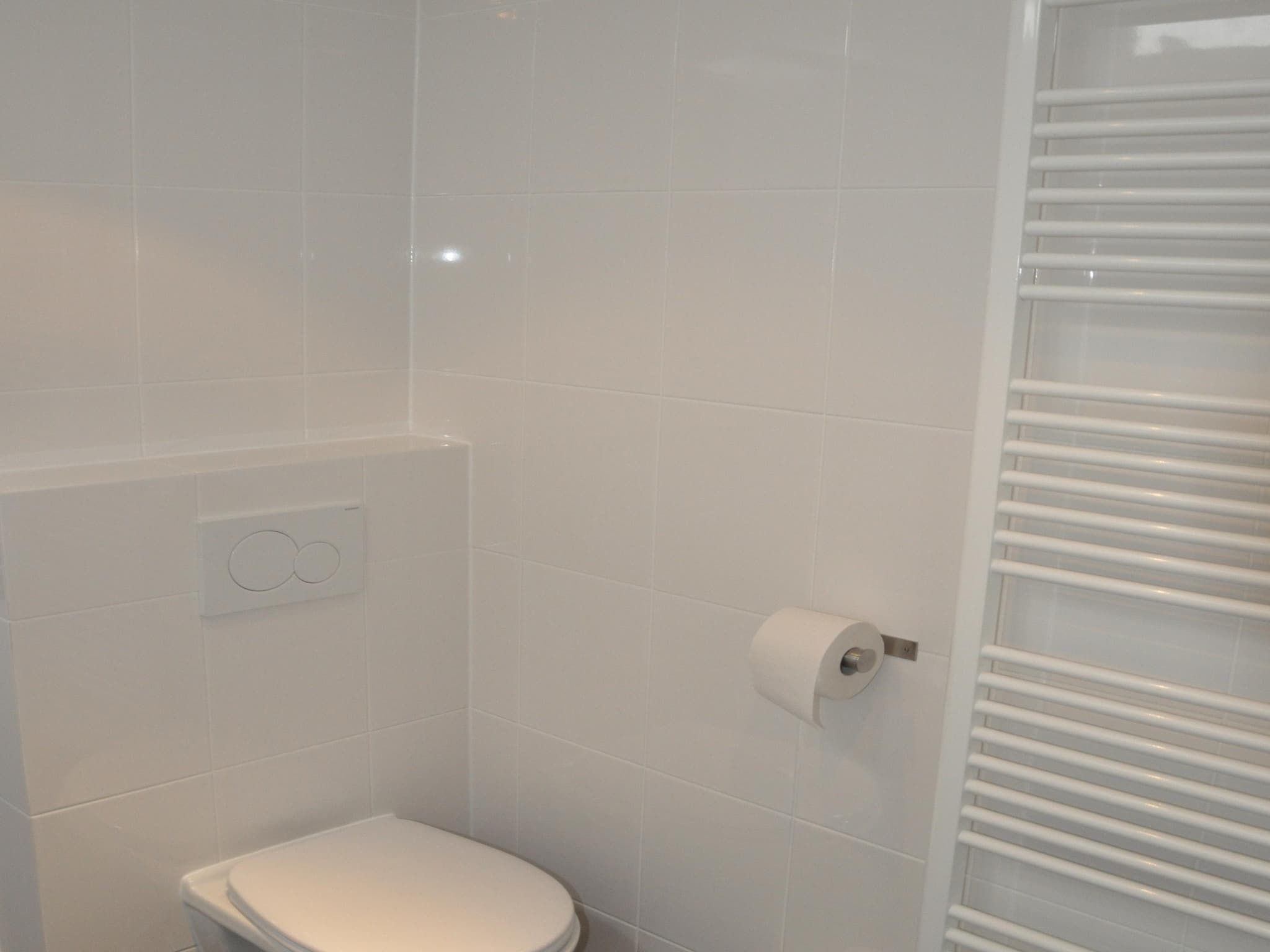 De badkamer van Garnekuul 72 in Callantsoog
