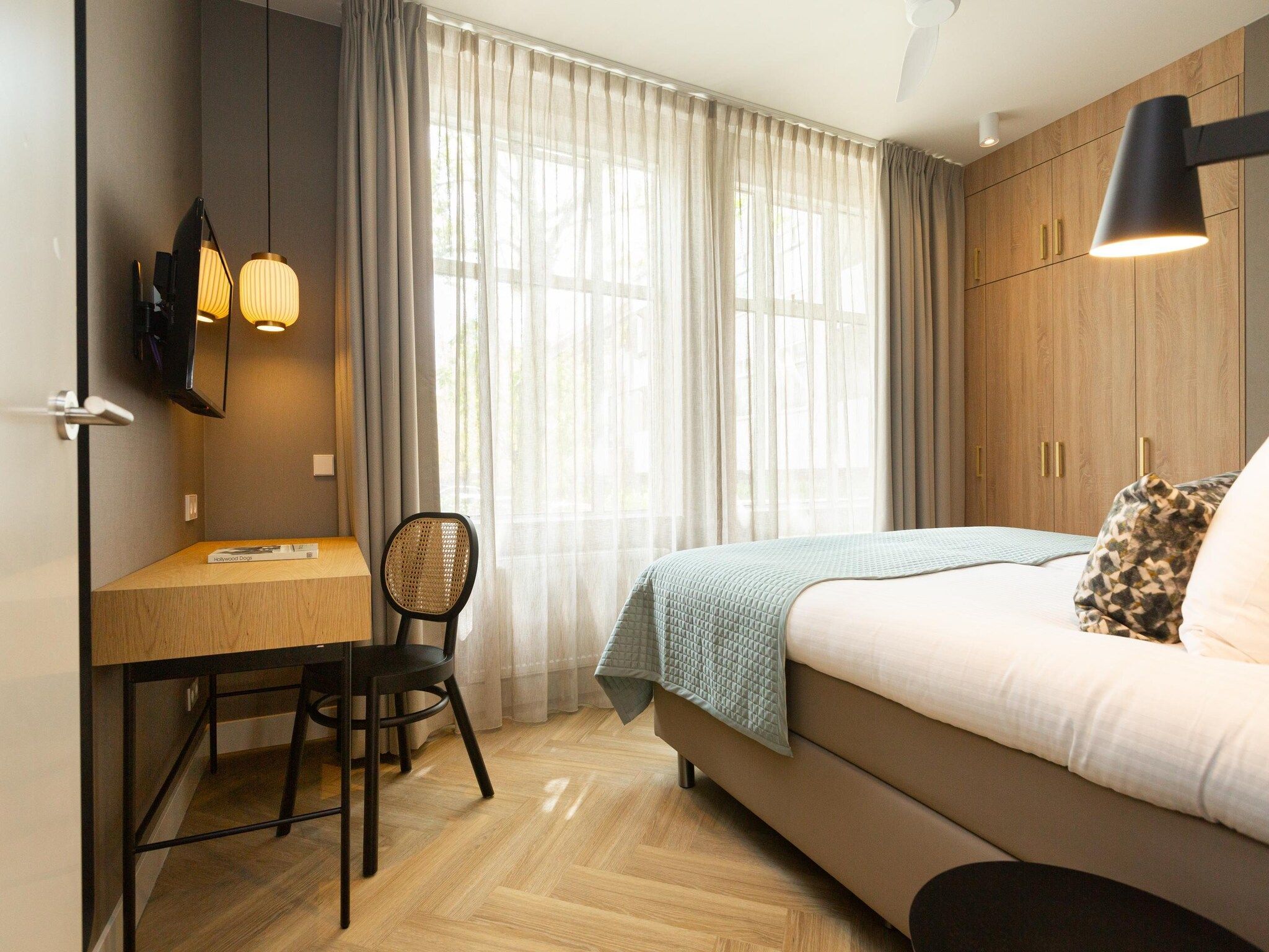 Een slaapkamer van Maurits 1 in Den Haag