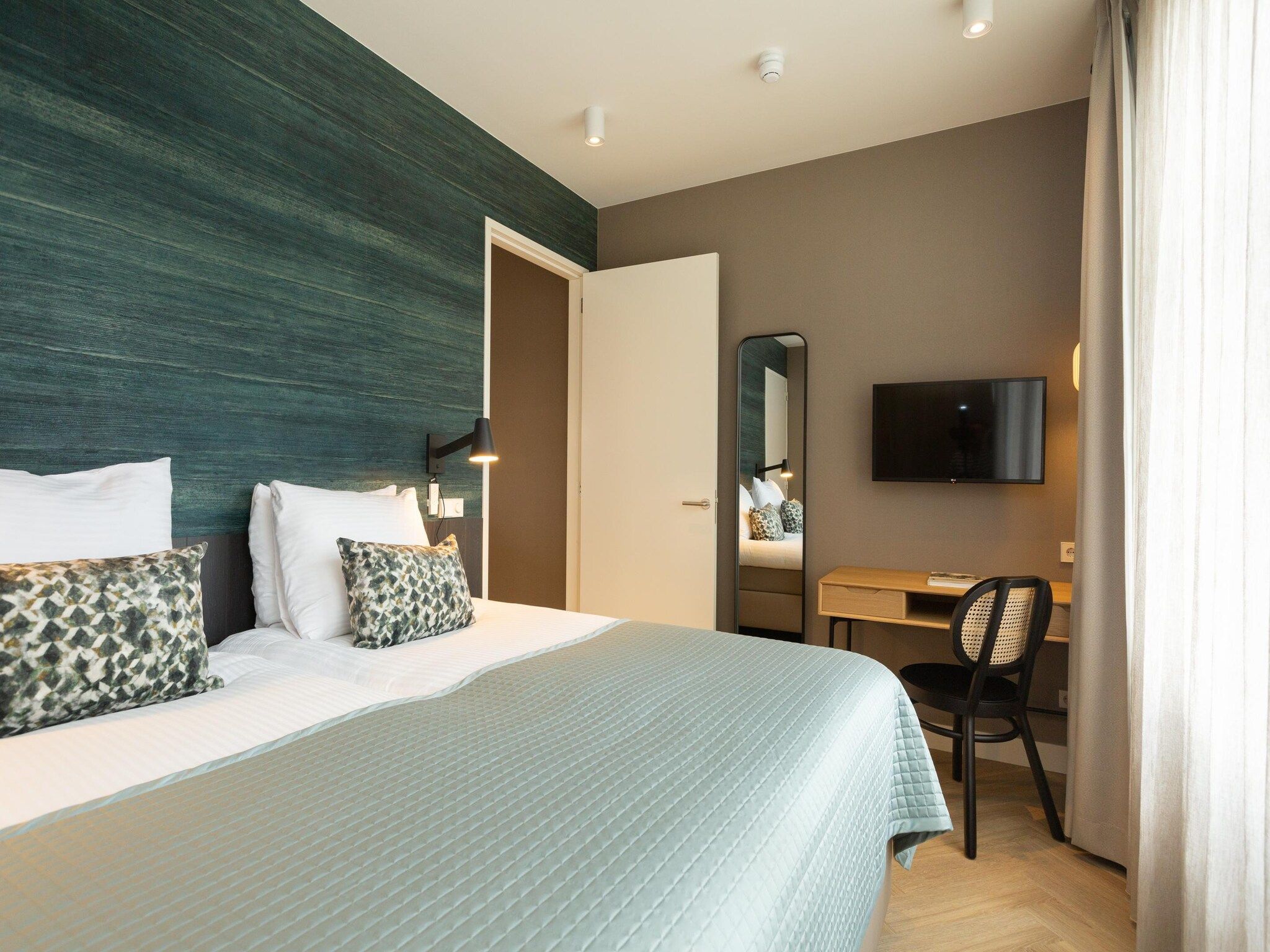 Een slaapkamer van Maurits 1 in Den Haag