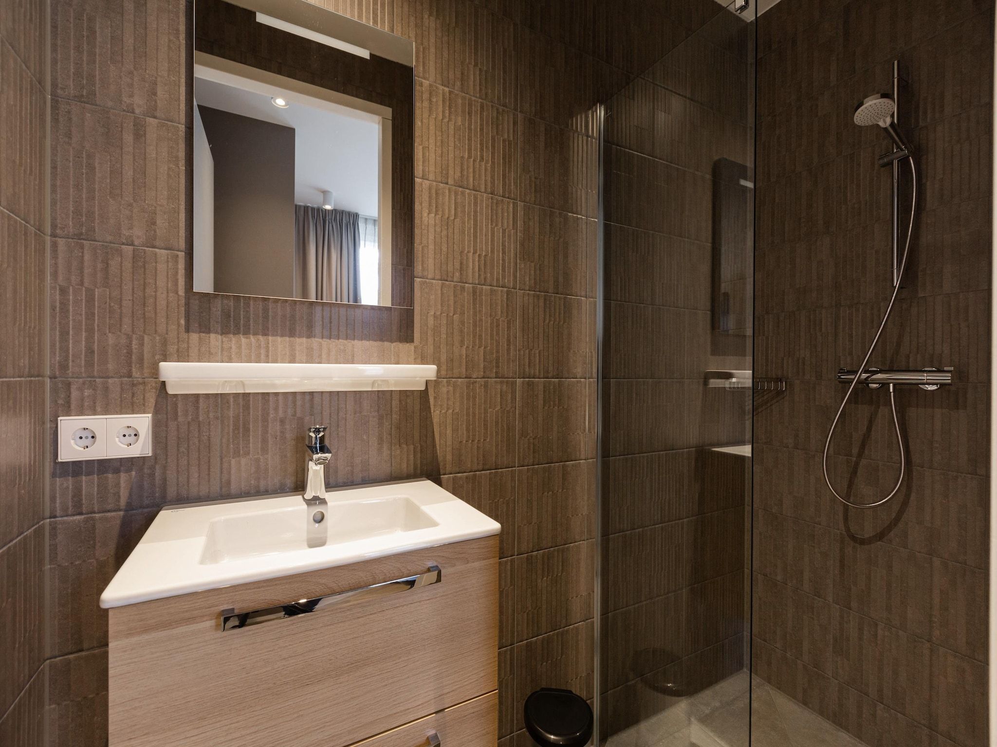 De badkamer van Maurits 1 in Den Haag