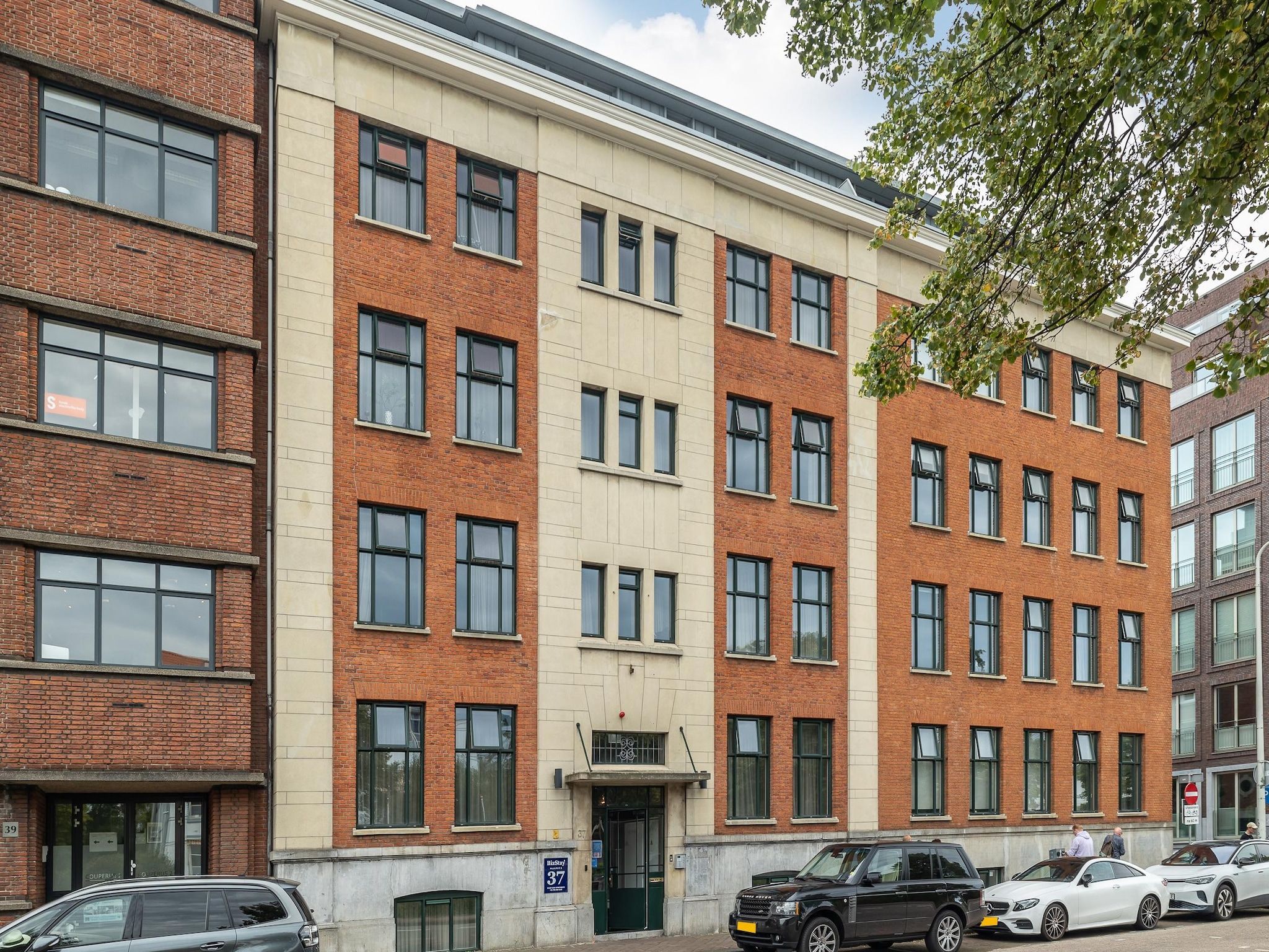 De buitenkant van Maurits 1 in Den Haag