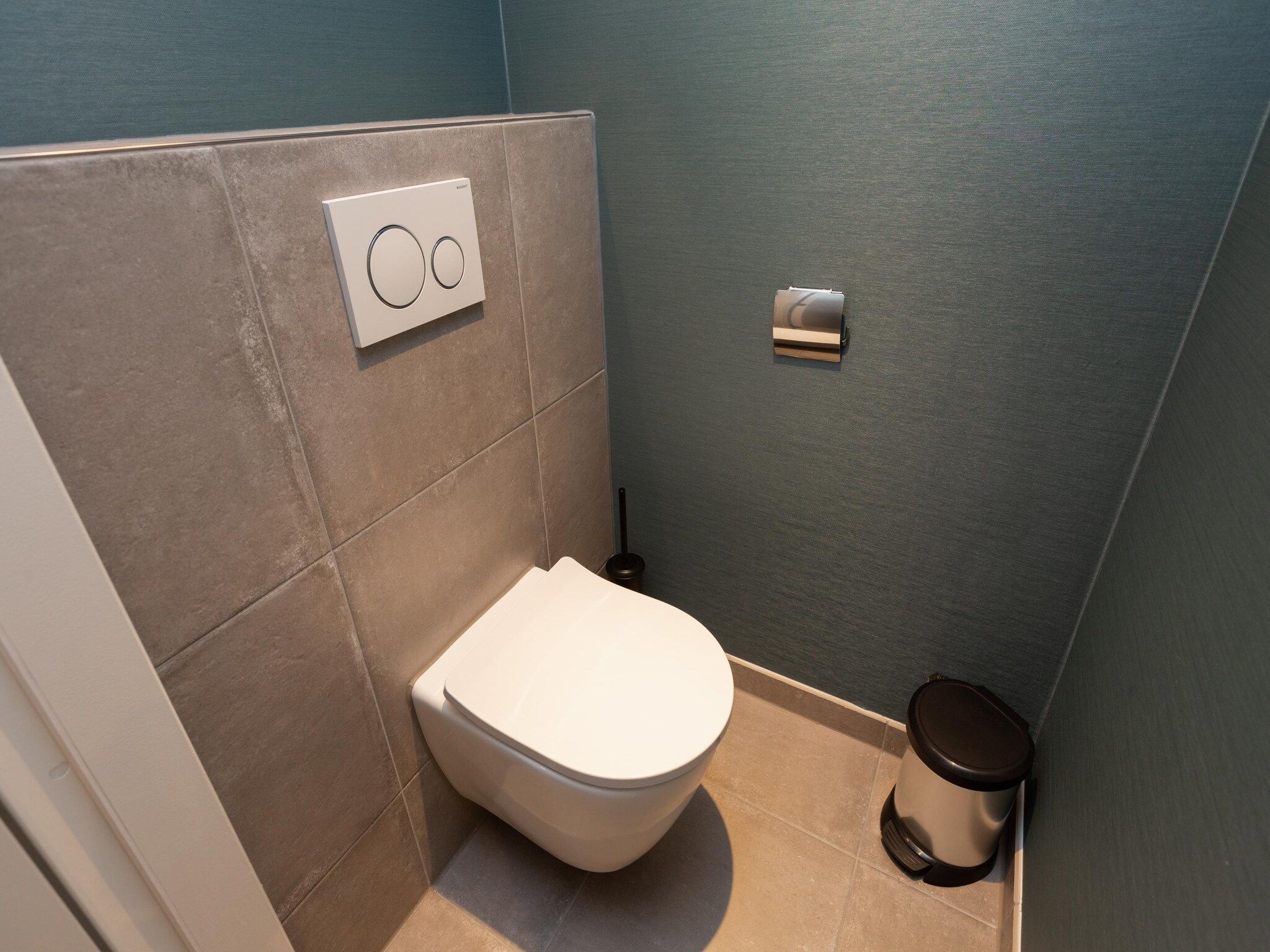 De badkamer van Maurits 2 in Den Haag