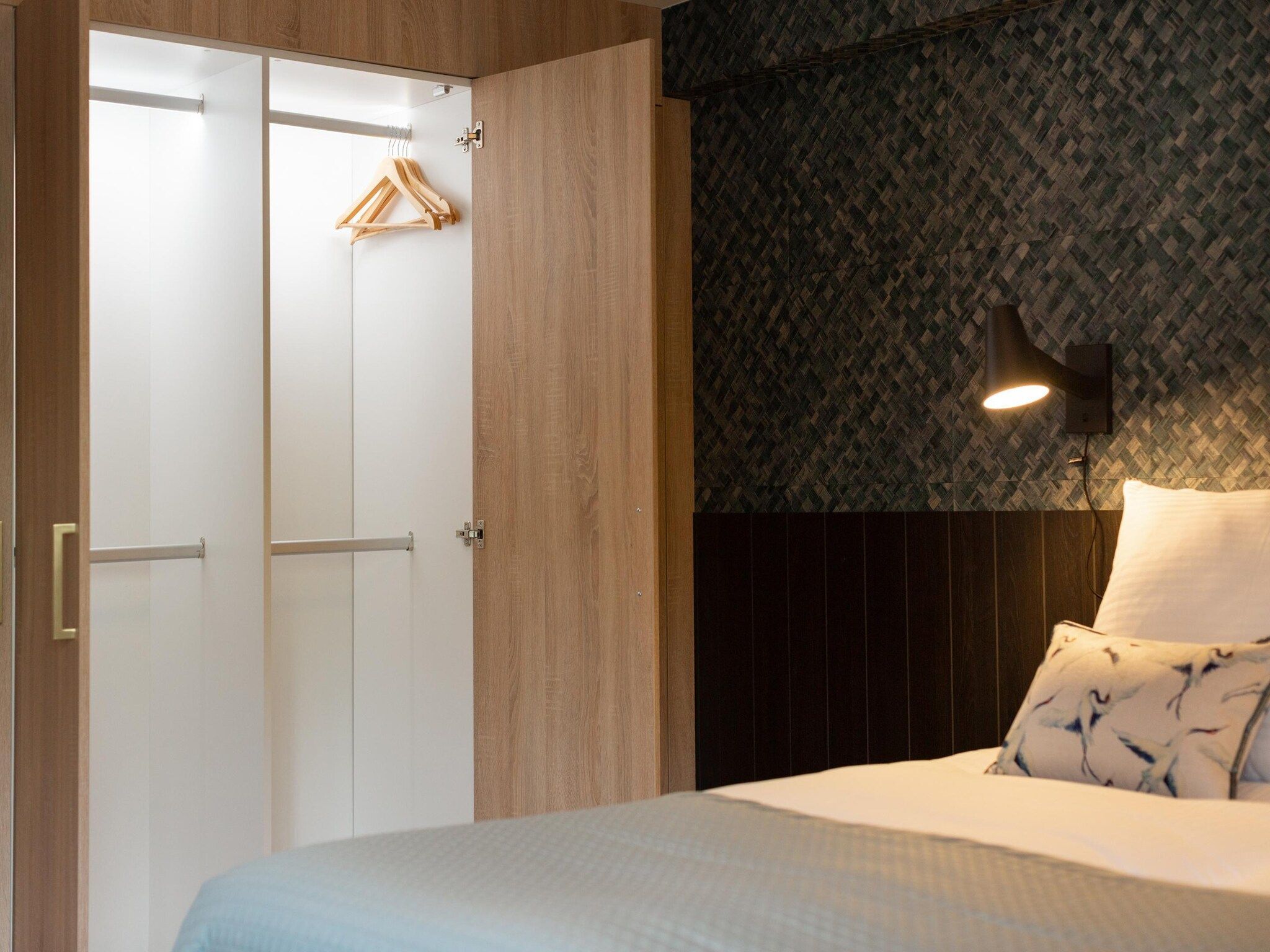 Een slaapkamer van Maurits 3 in Den Haag