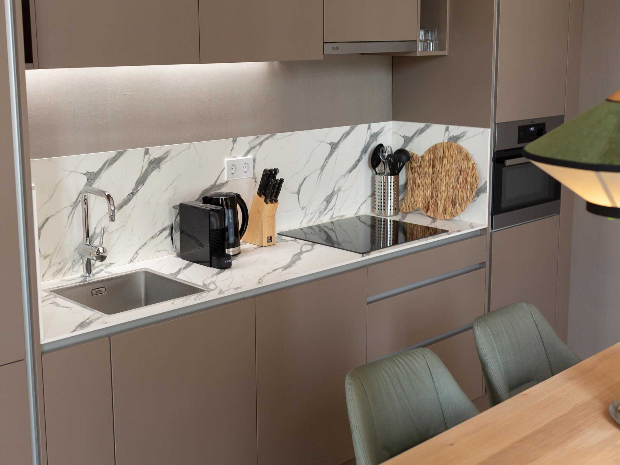 De keuken van Maurits 3 in Den Haag