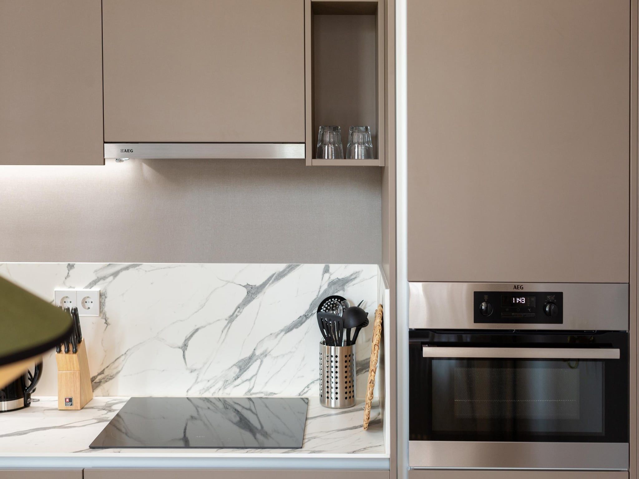 De keuken van Maurits 3 in Den Haag